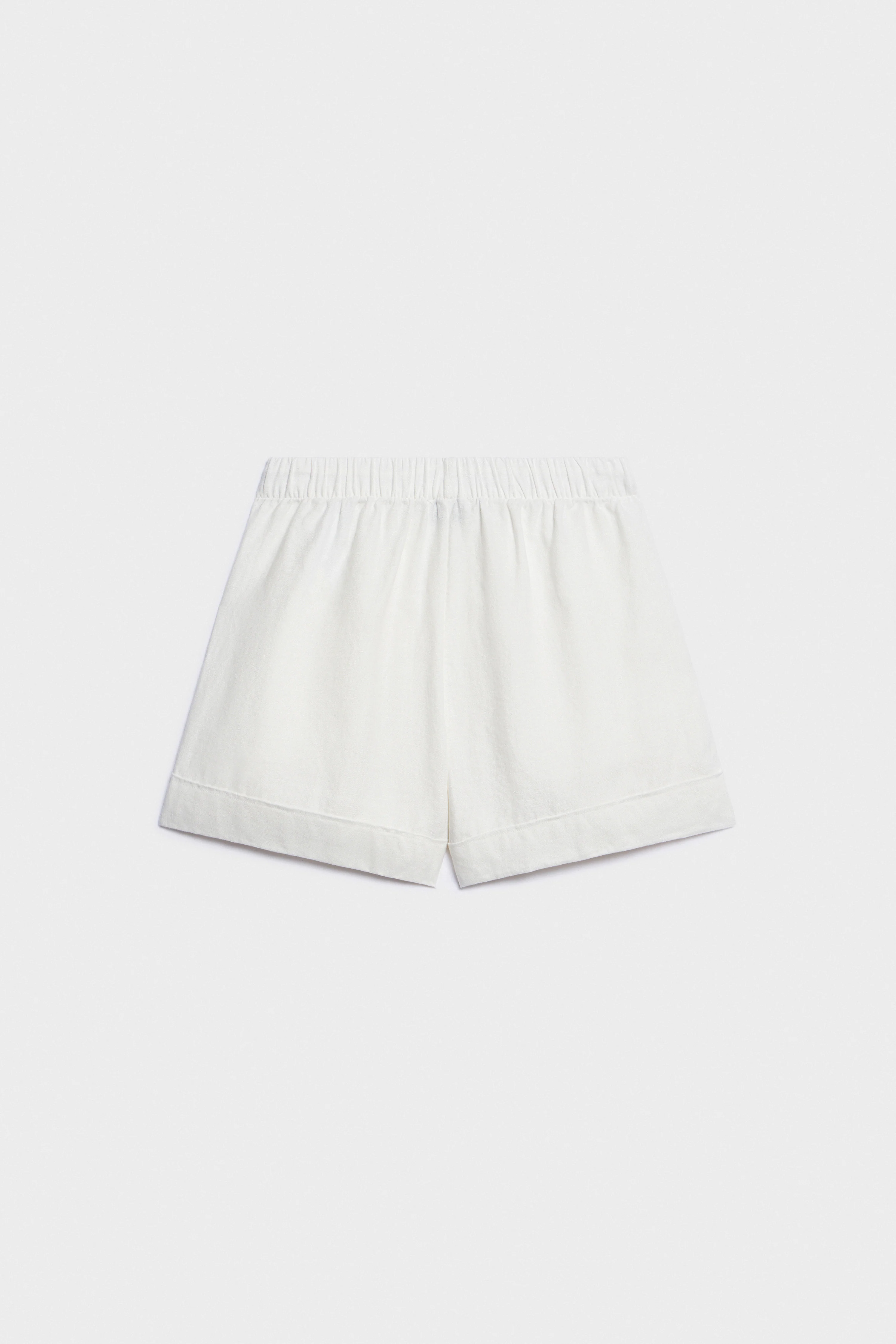 LINEN MINI SHORTS - Image 5