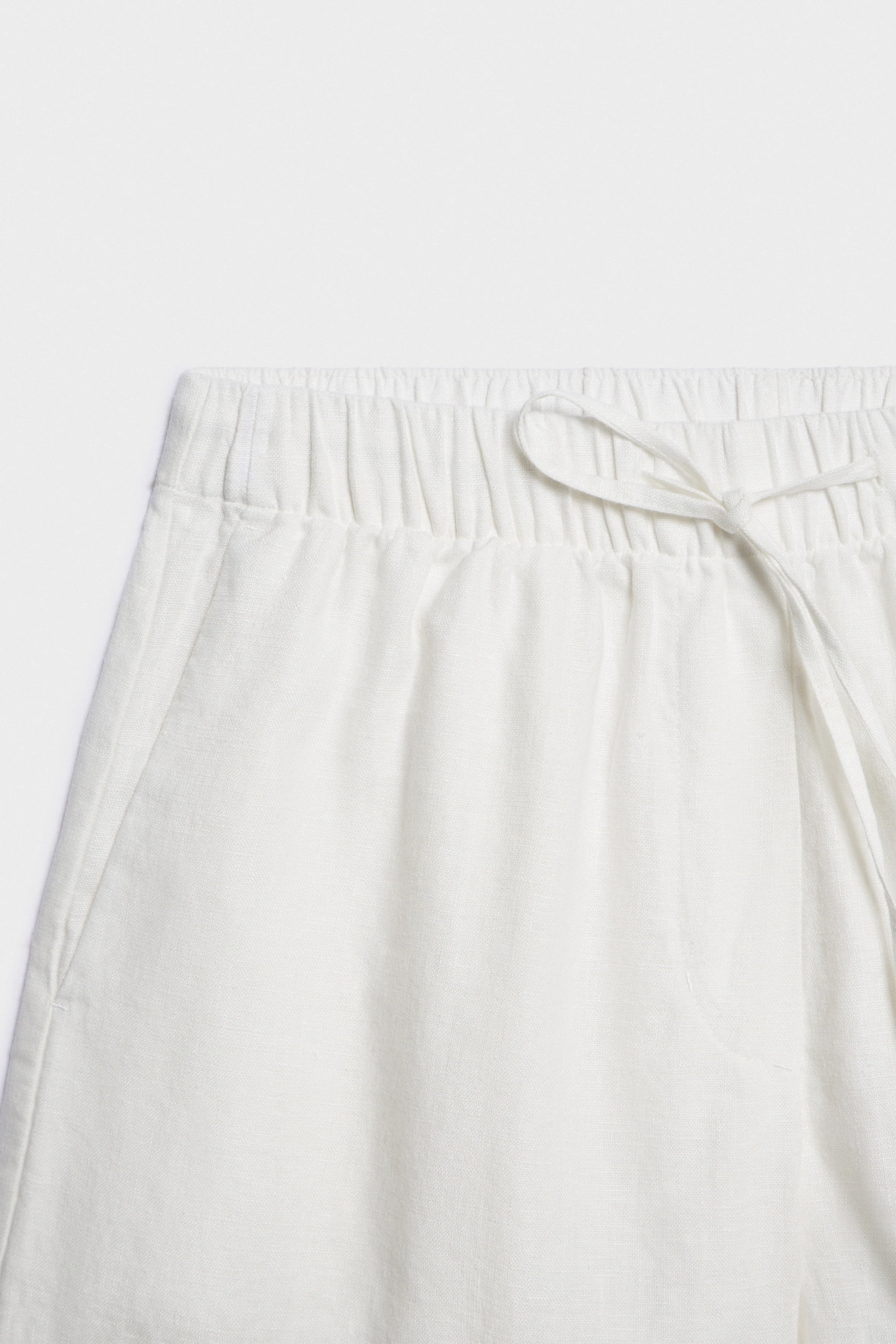 LINEN MINI SHORTS - Image 6
