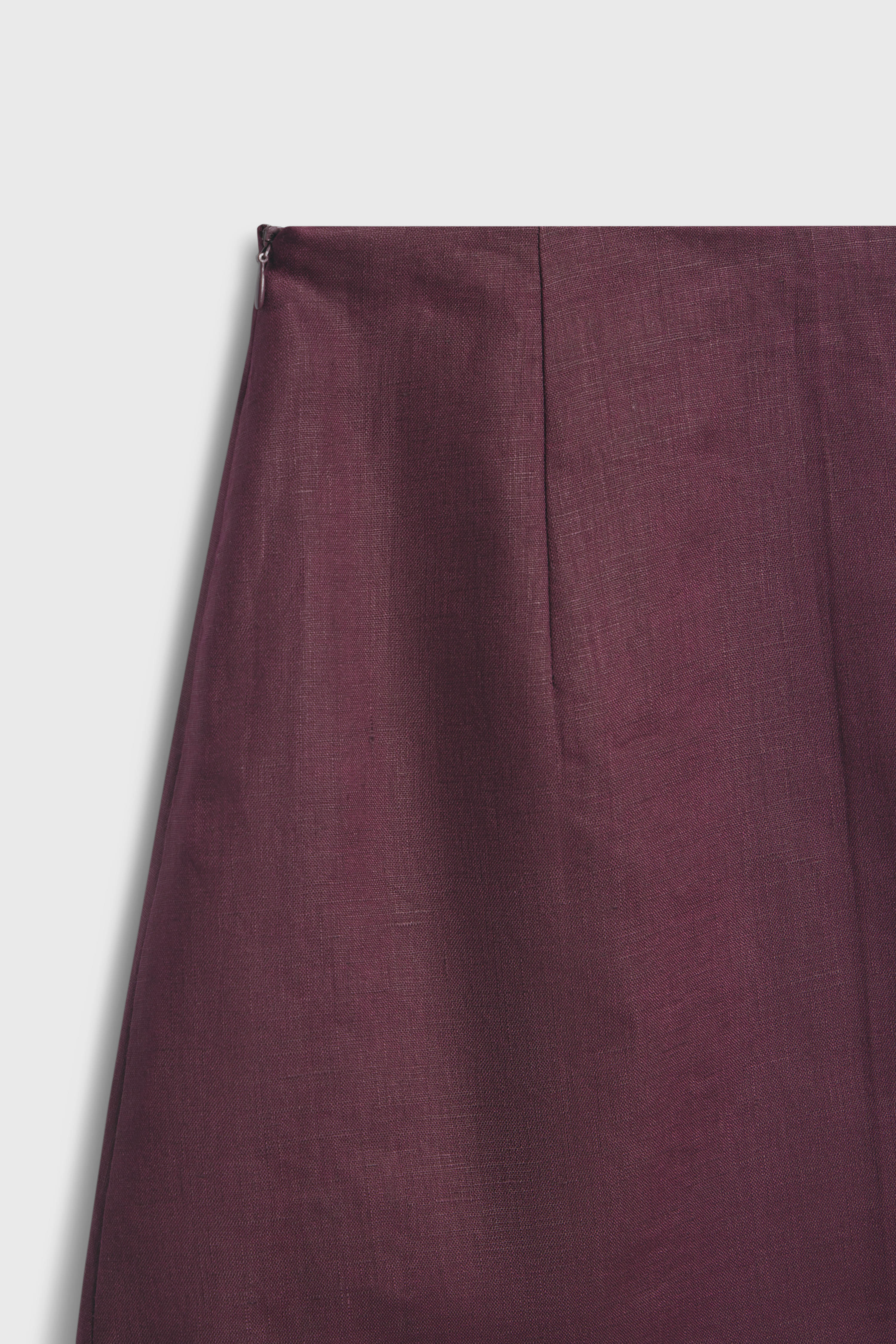 LINEN MINI SKIRT - Image 8