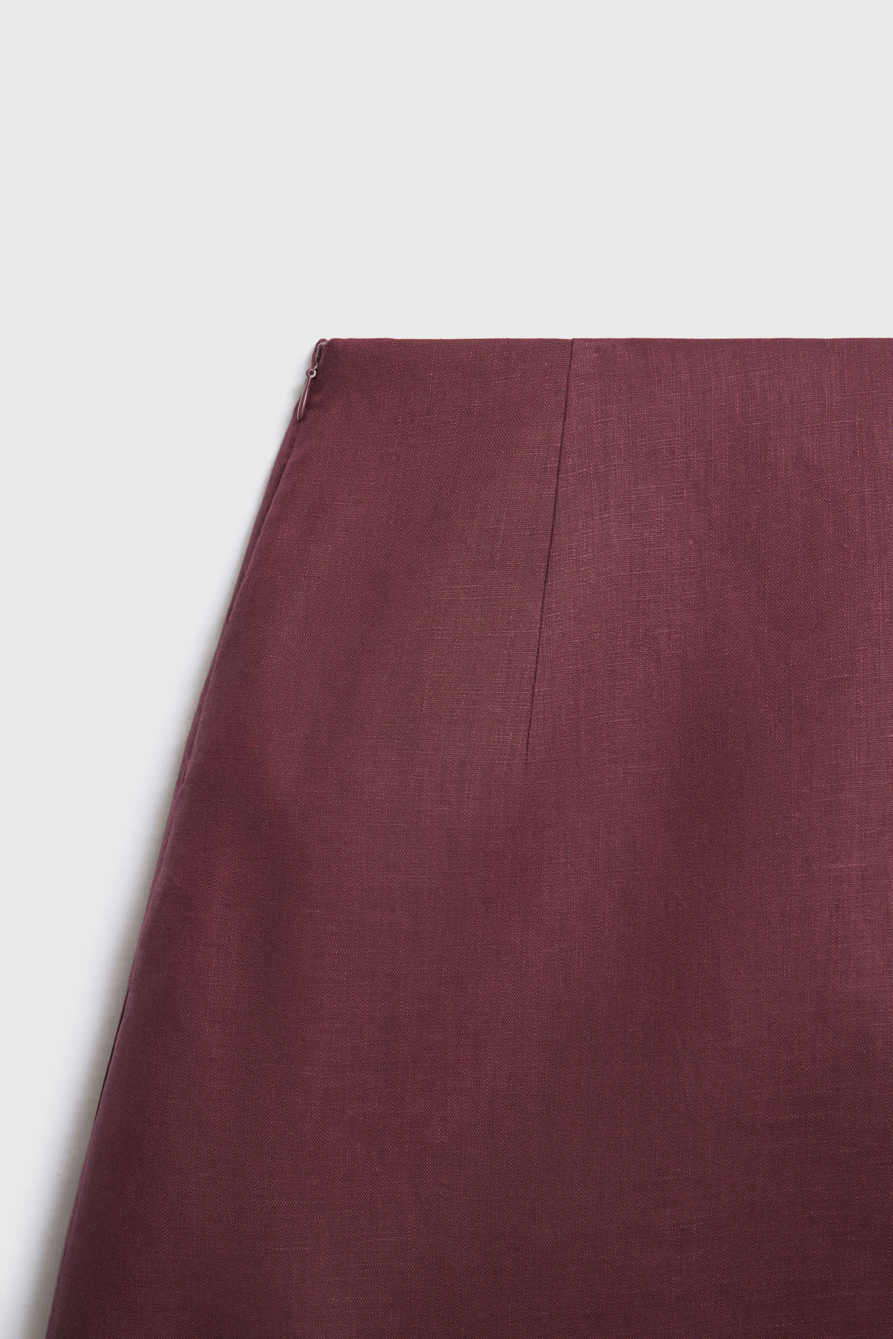 LINEN MINI SKIRT - Image 6