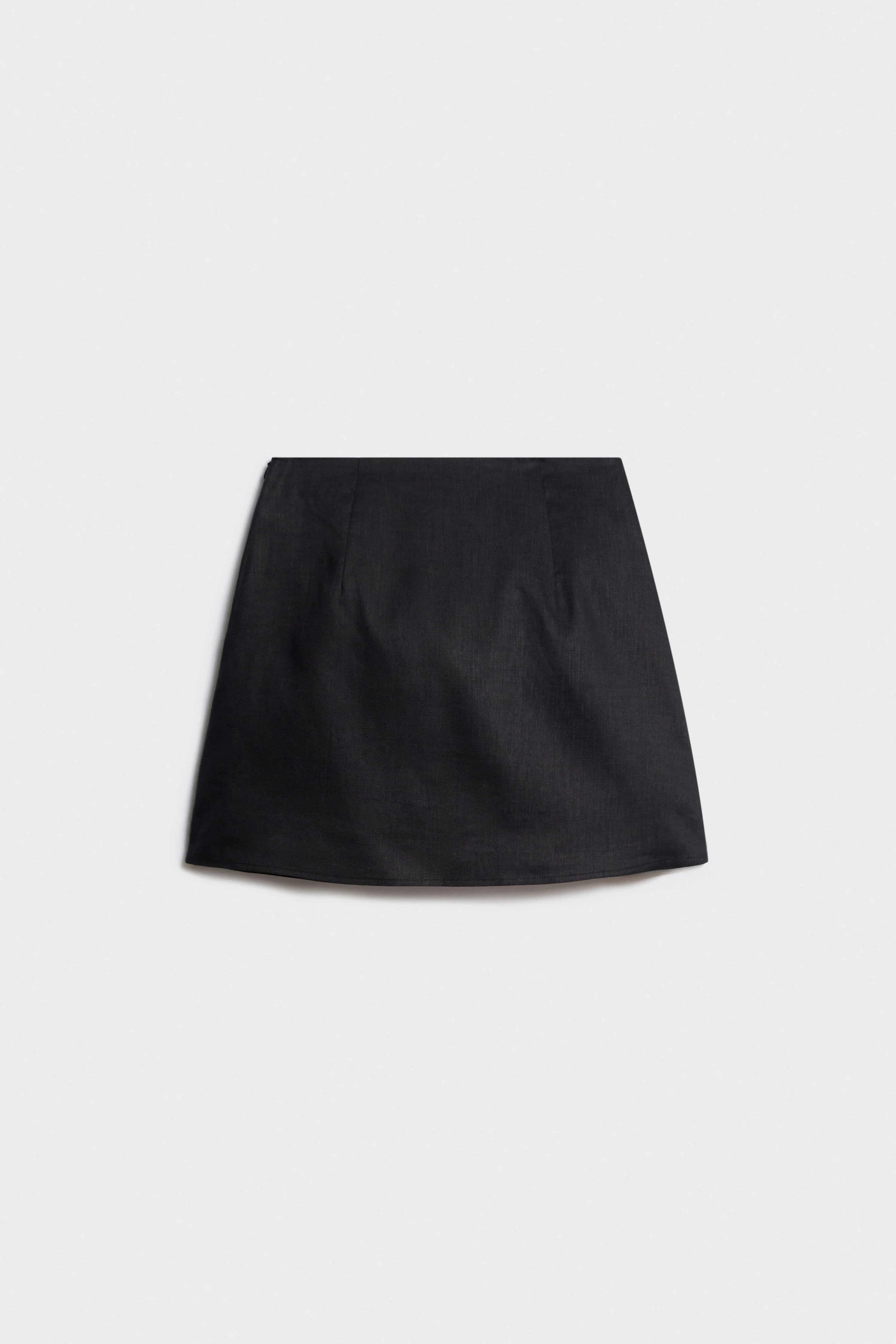 LINEN MINI SKIRT - Image 5
