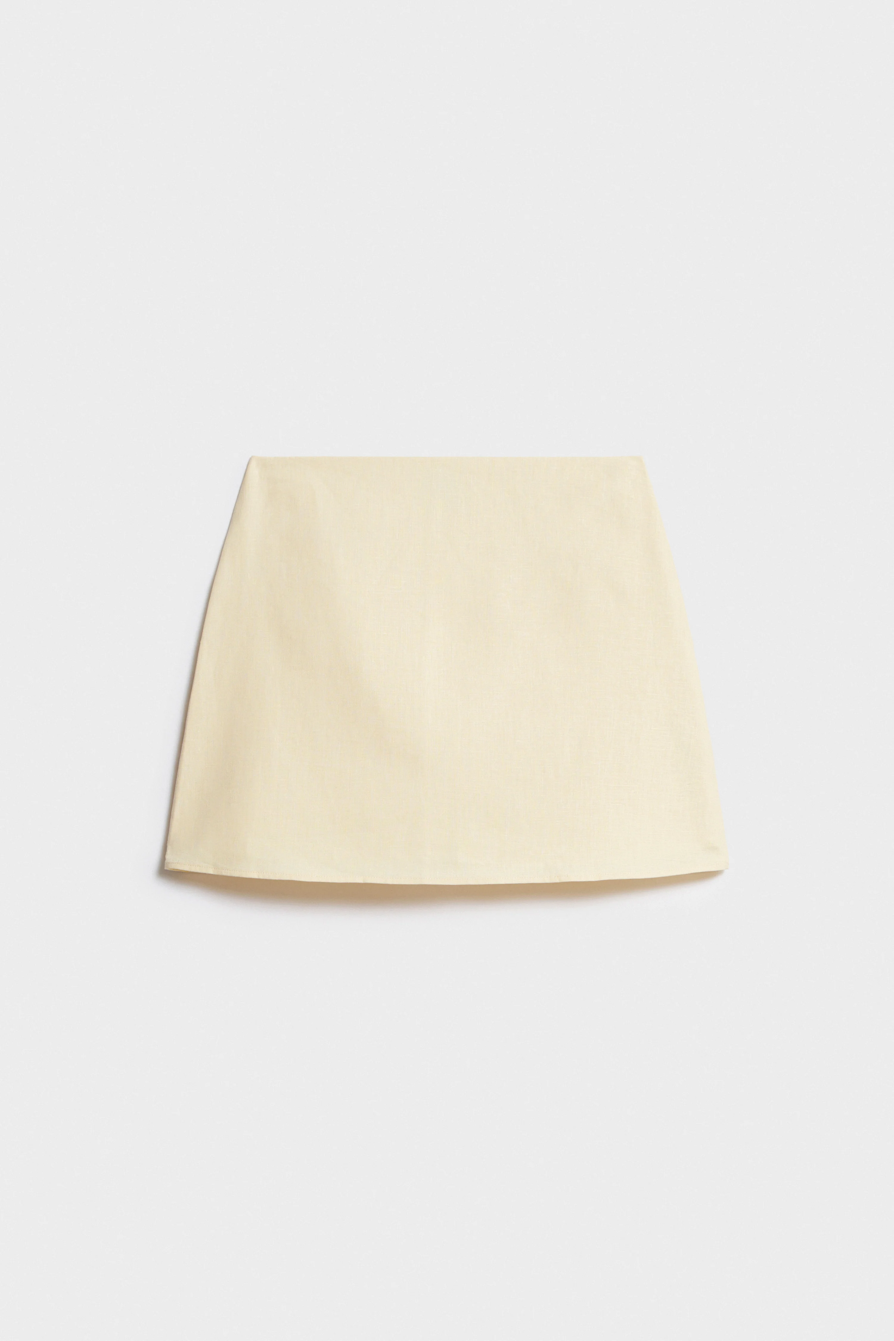 LINEN MINI SKIRT - Image 6