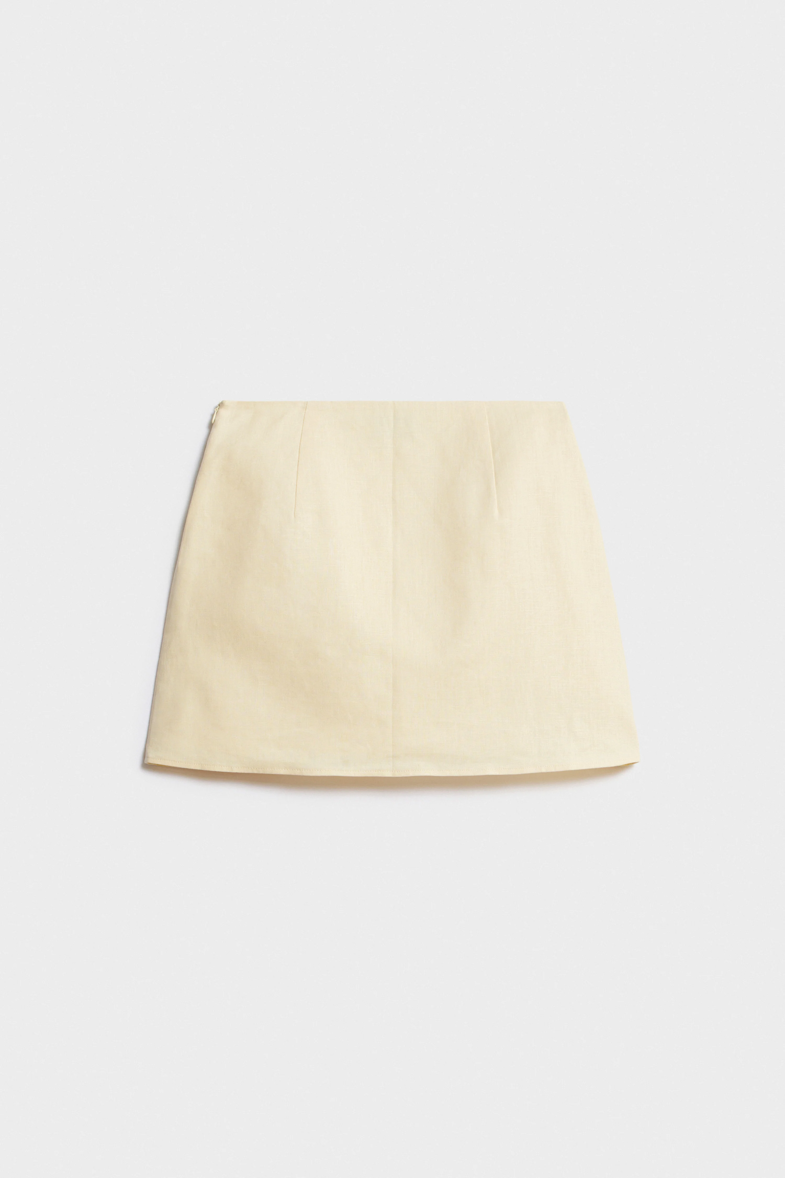 LINEN MINI SKIRT - Image 7