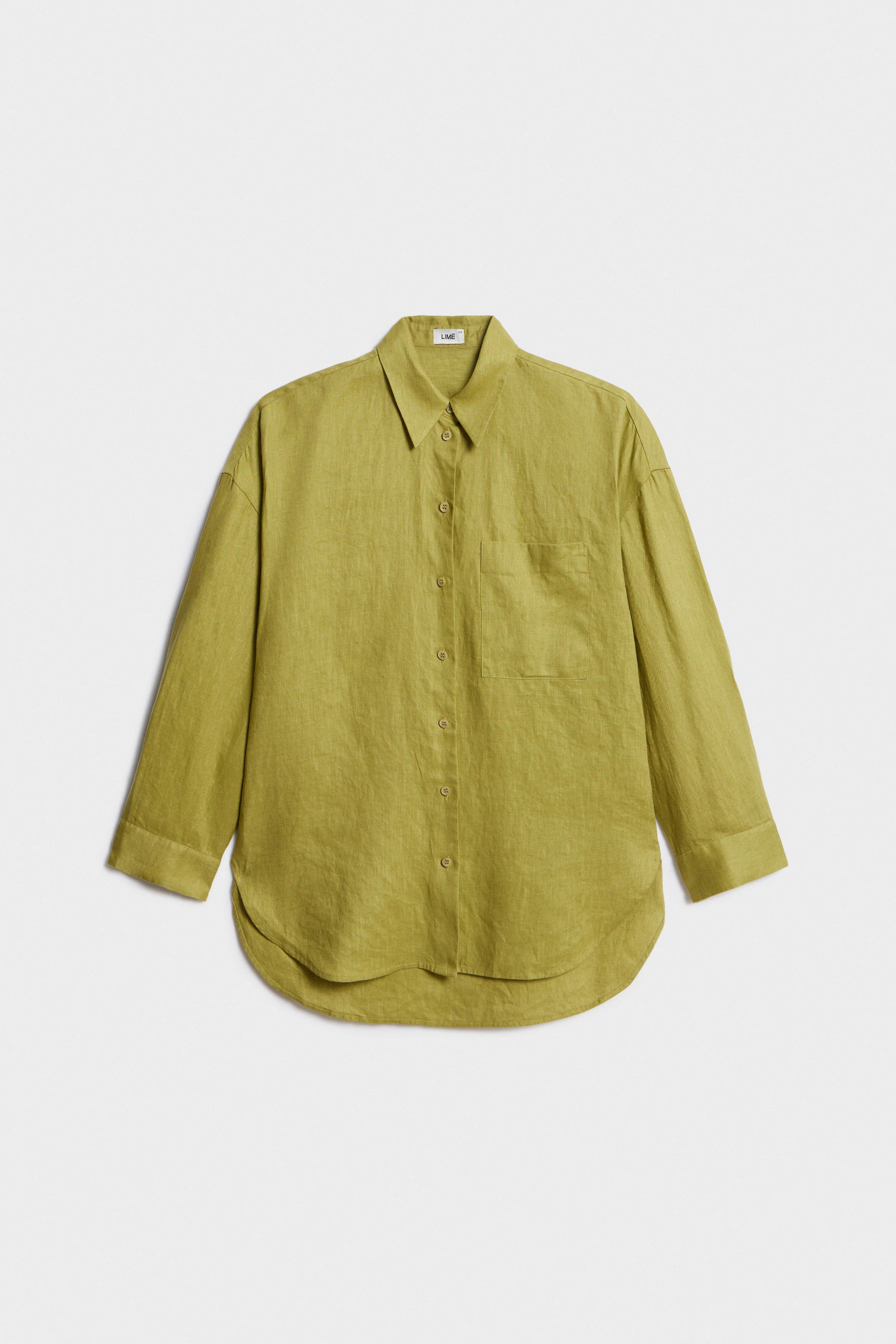LINEN OVERSIZE SHIRT - Image 6