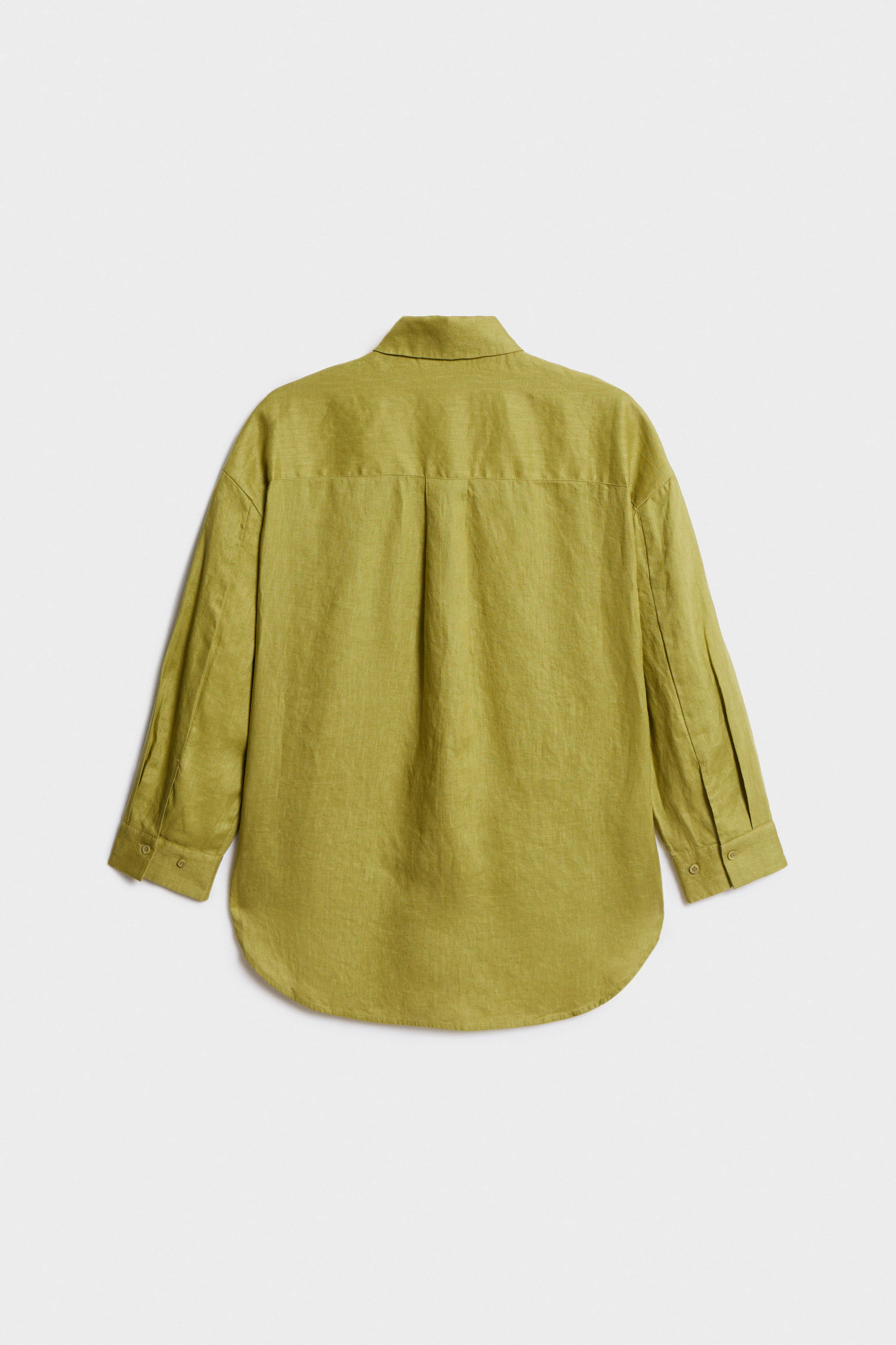 LINEN OVERSIZE SHIRT - Image 7