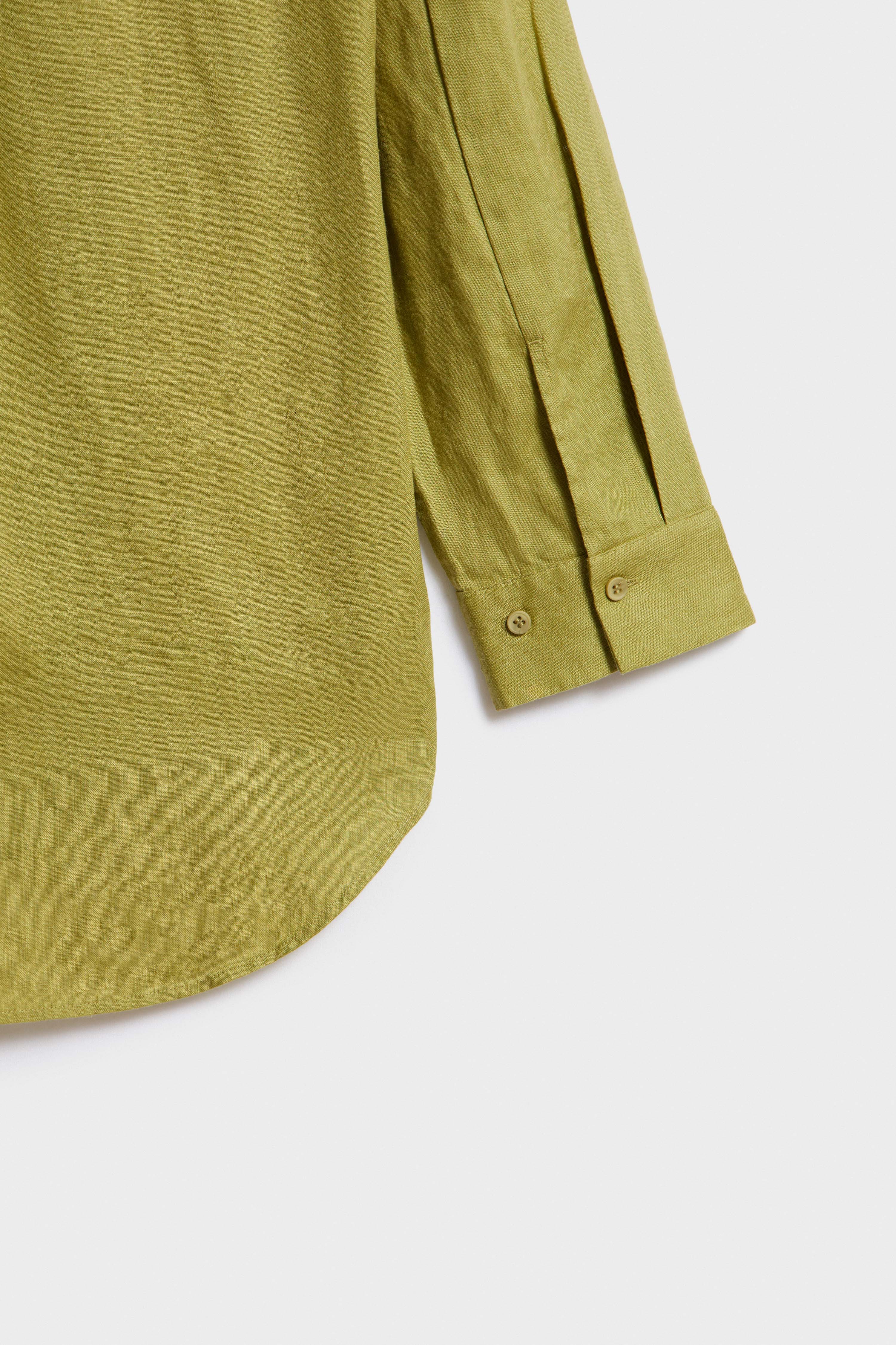 LINEN OVERSIZE SHIRT - Image 9