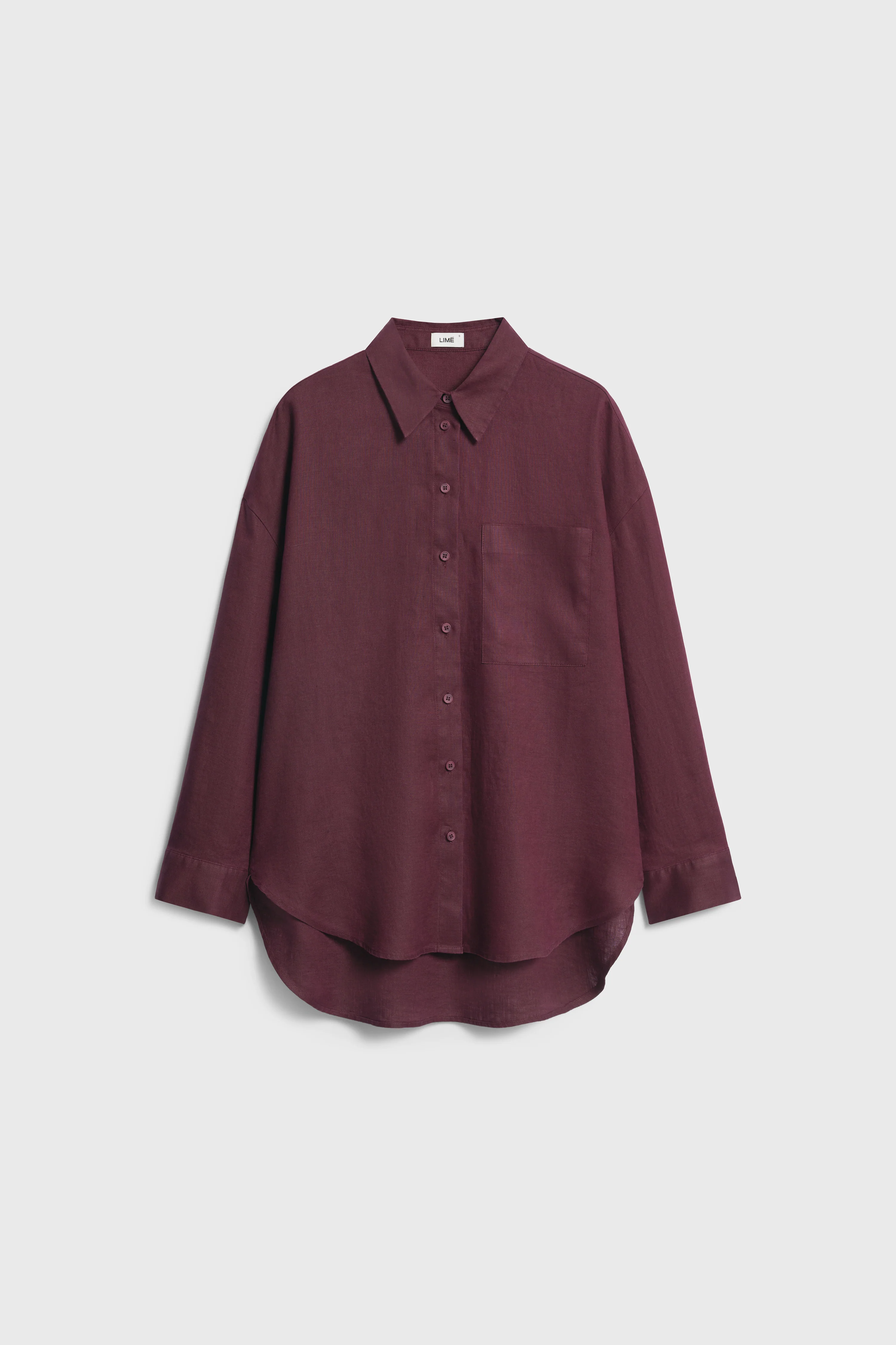 LINEN OVERSIZE SHIRT - Image 5
