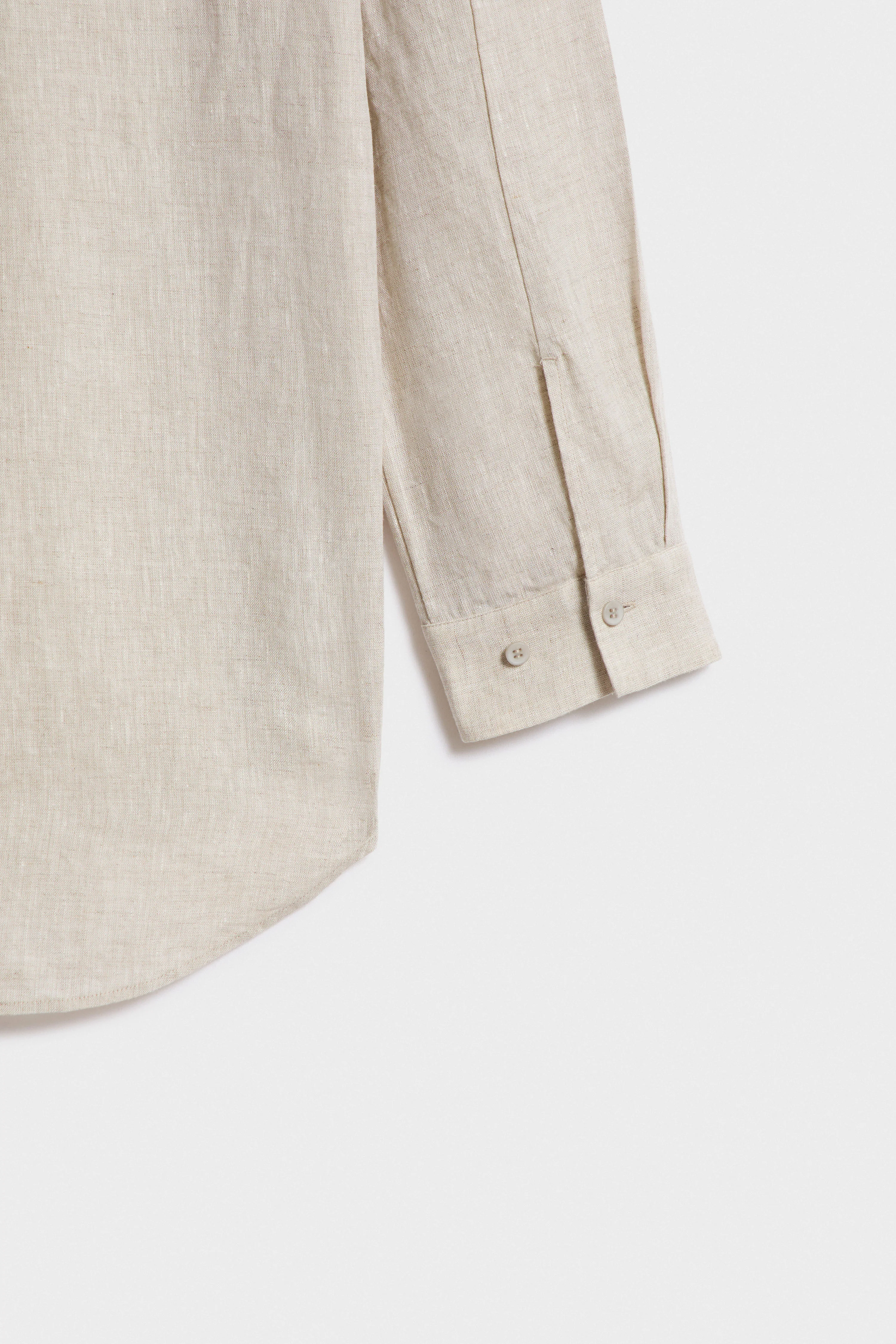 LINEN OVERSIZE SHIRT - Image 8