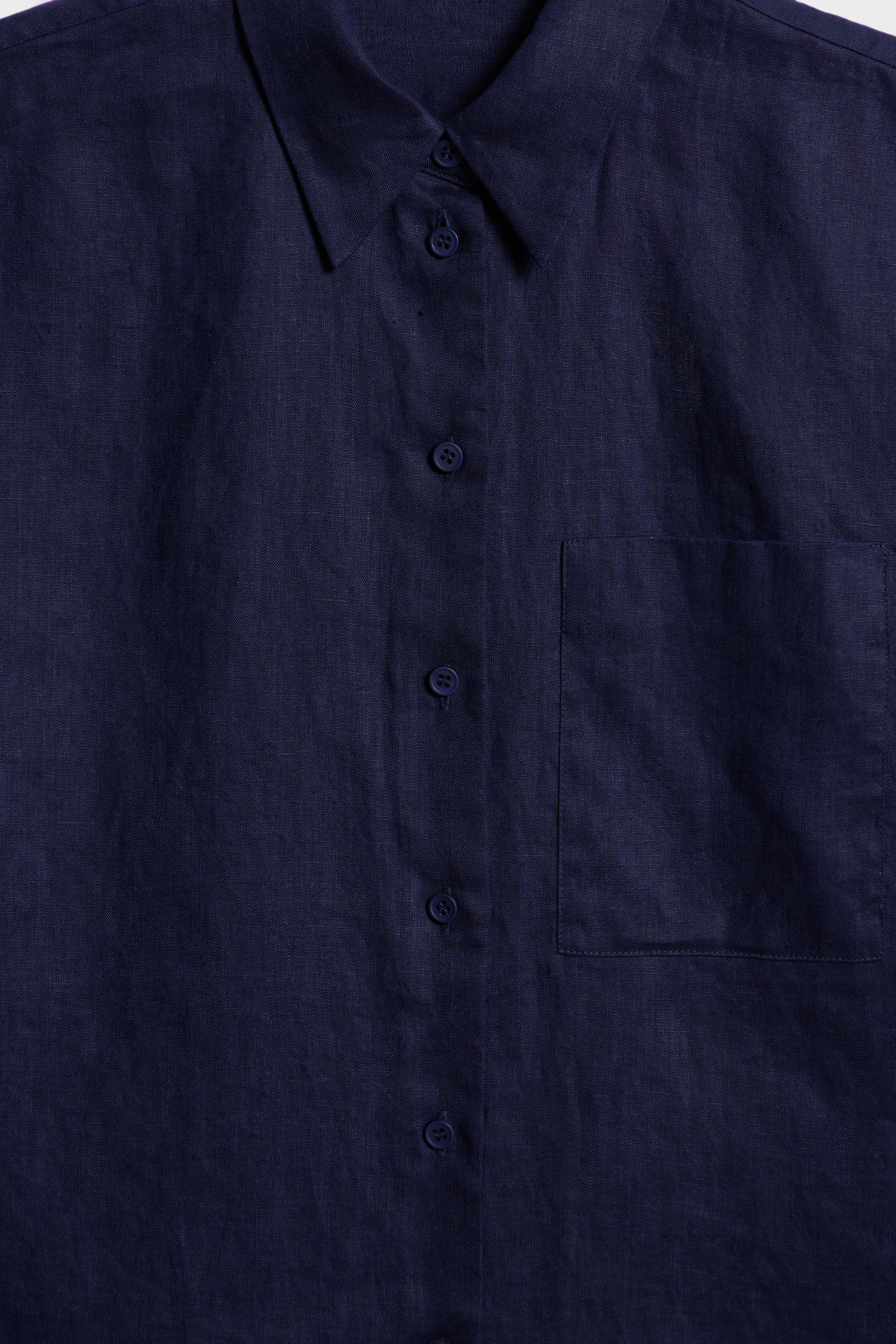 LINEN OVERSIZE SHIRT - Image 6
