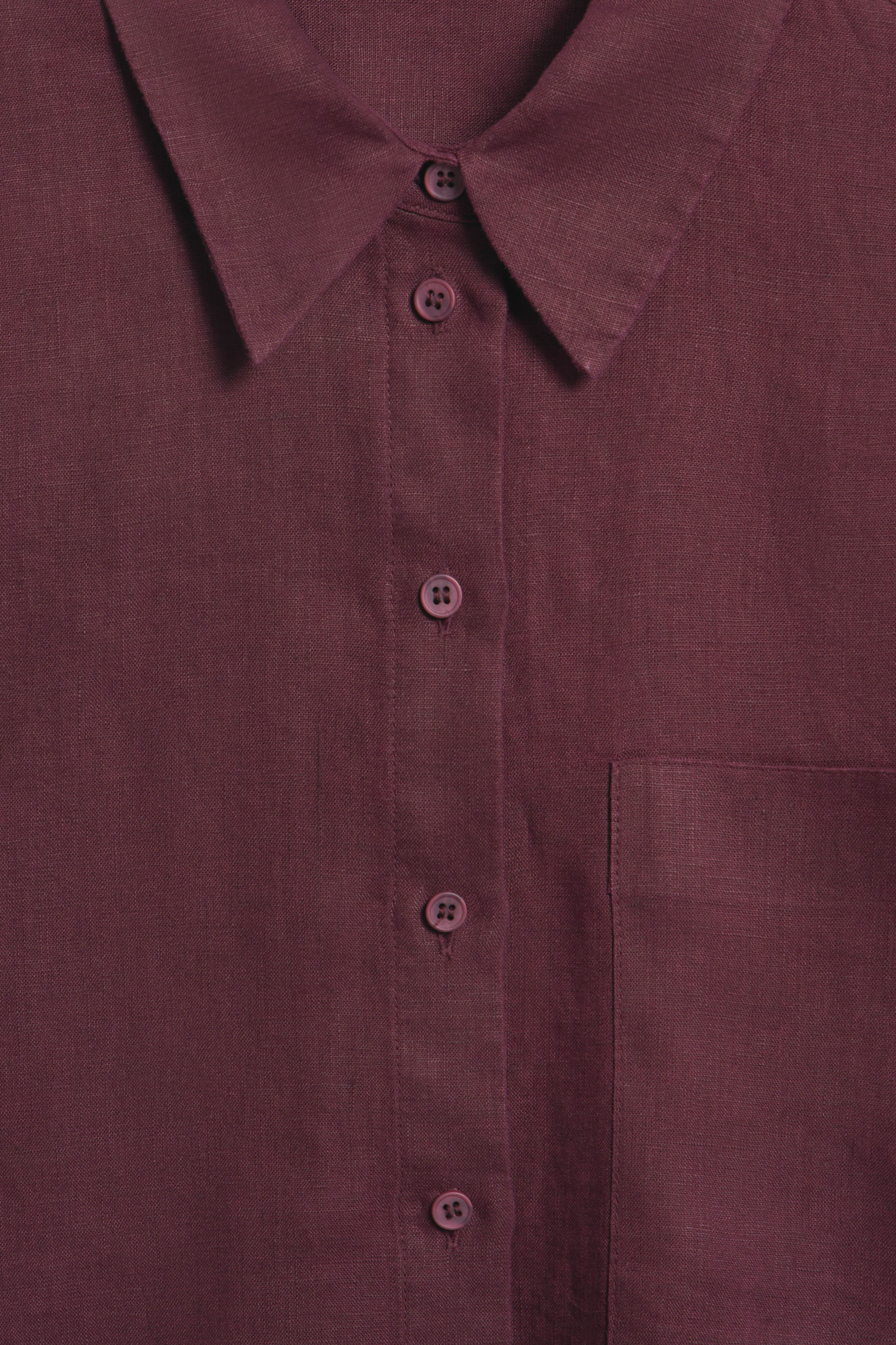 LINEN OVERSIZE SHIRT - Image 7