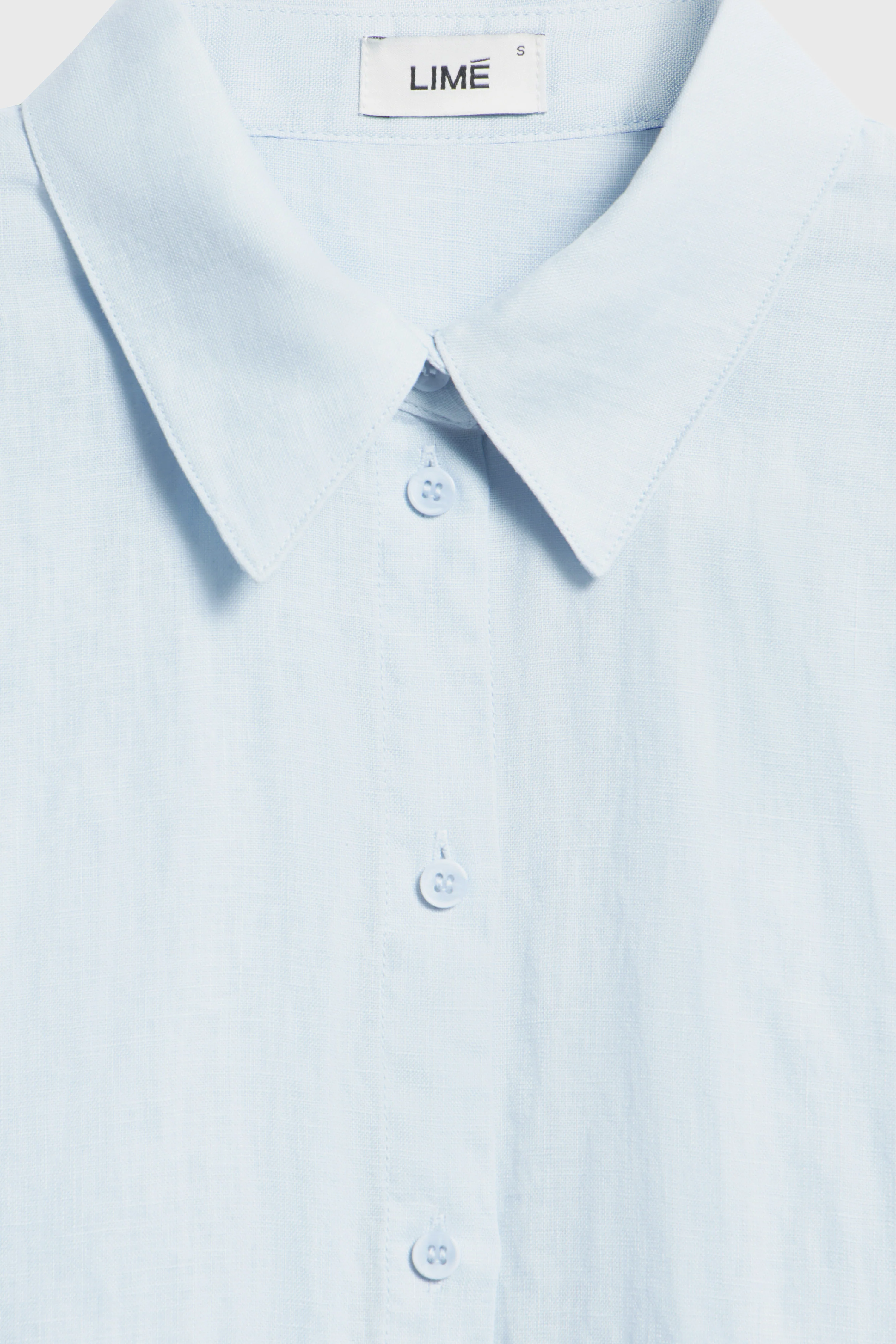LINEN STRAIGHT FIT SHIRT - Image 7