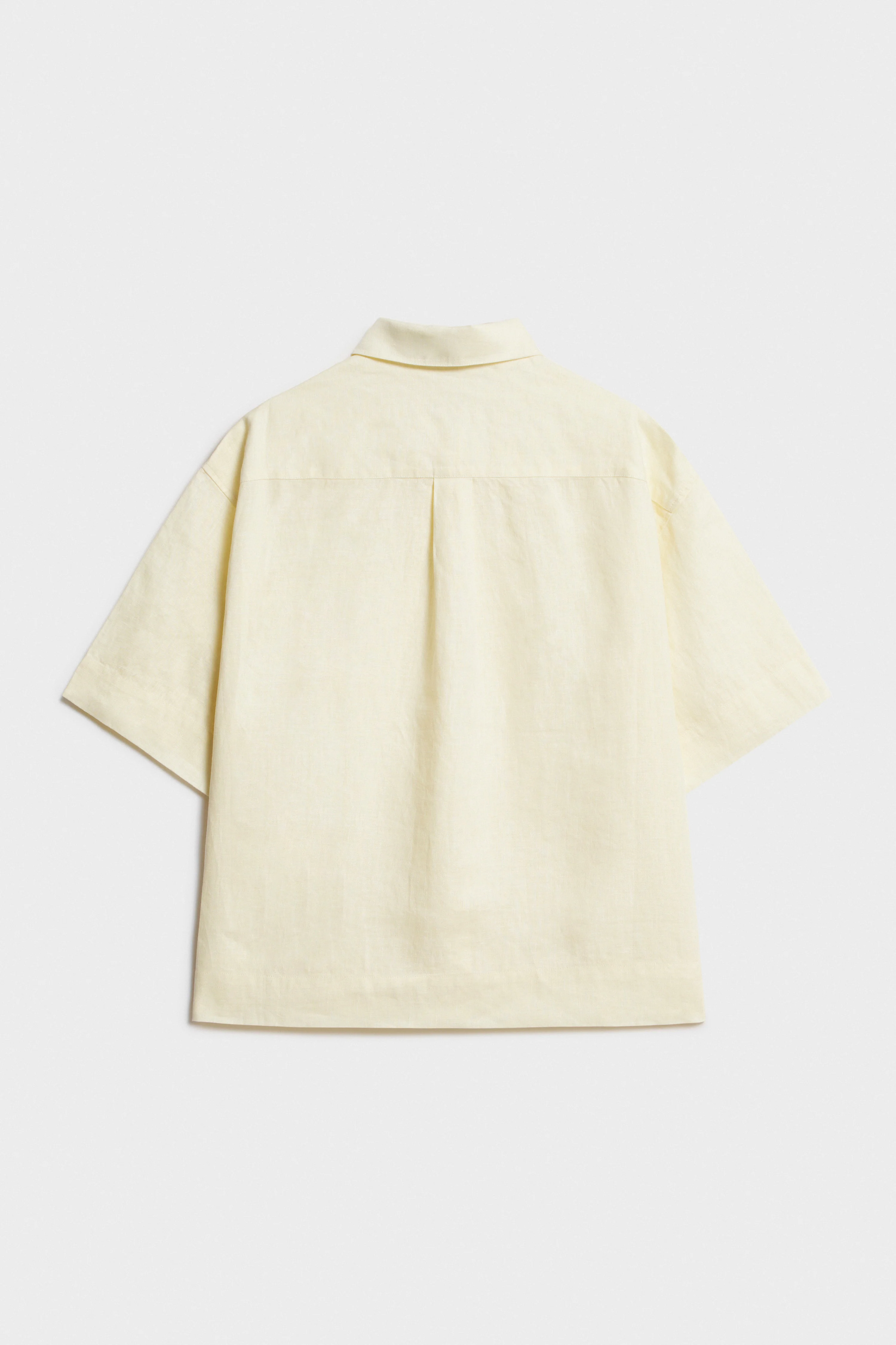 LINEN STRAIGHT FIT SHIRT - Image 6