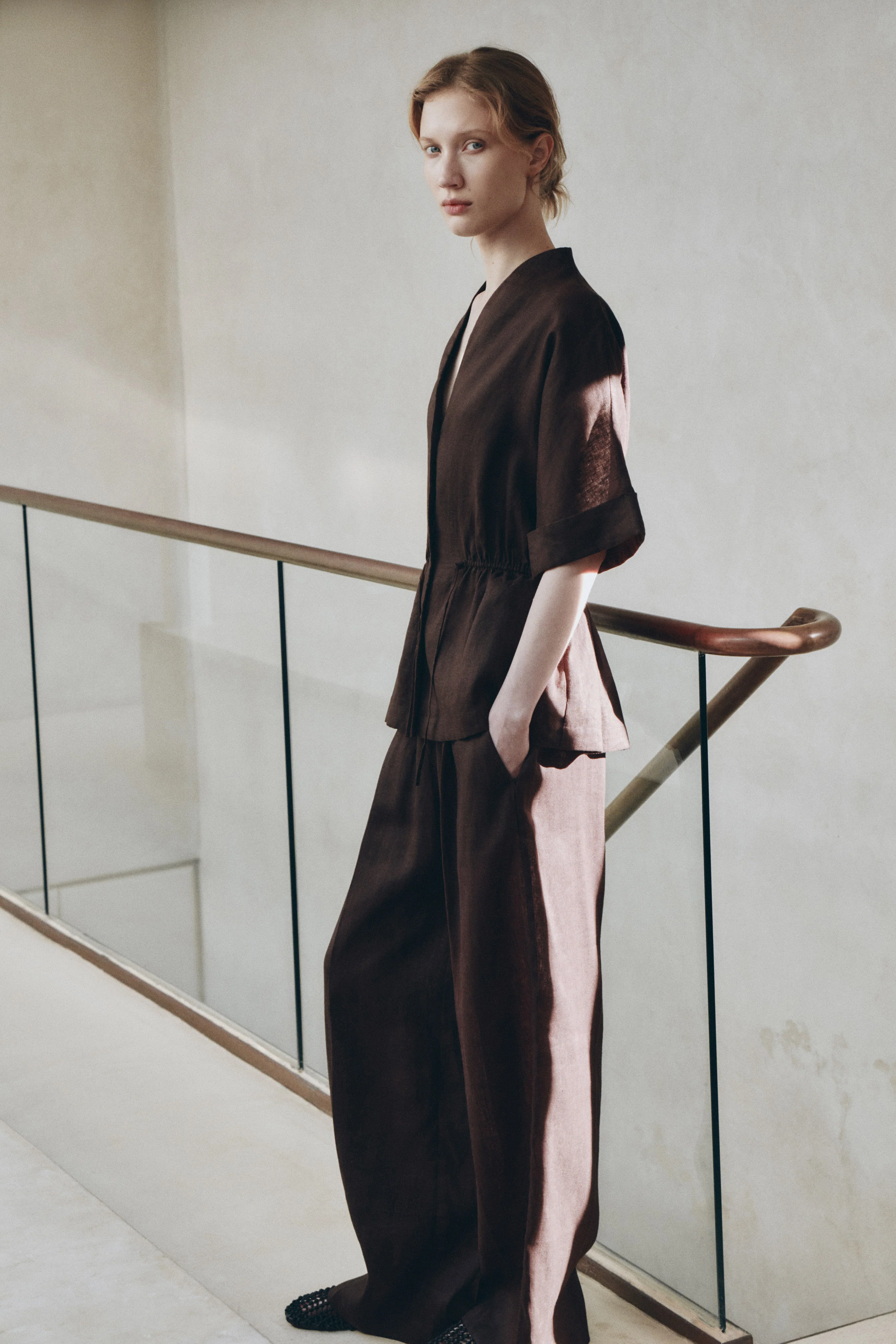 LINEN TROUSERS