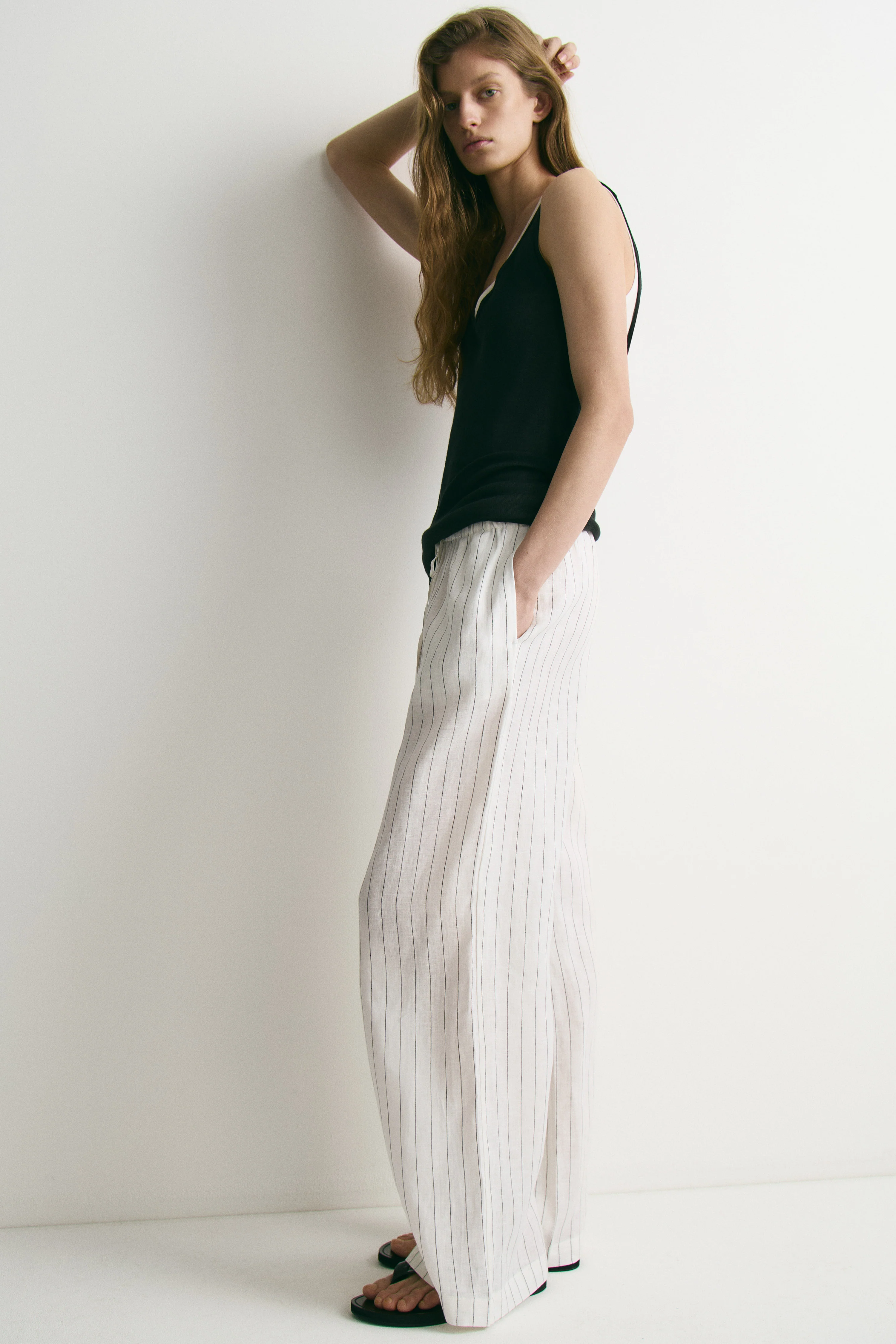 LINEN TROUSERS