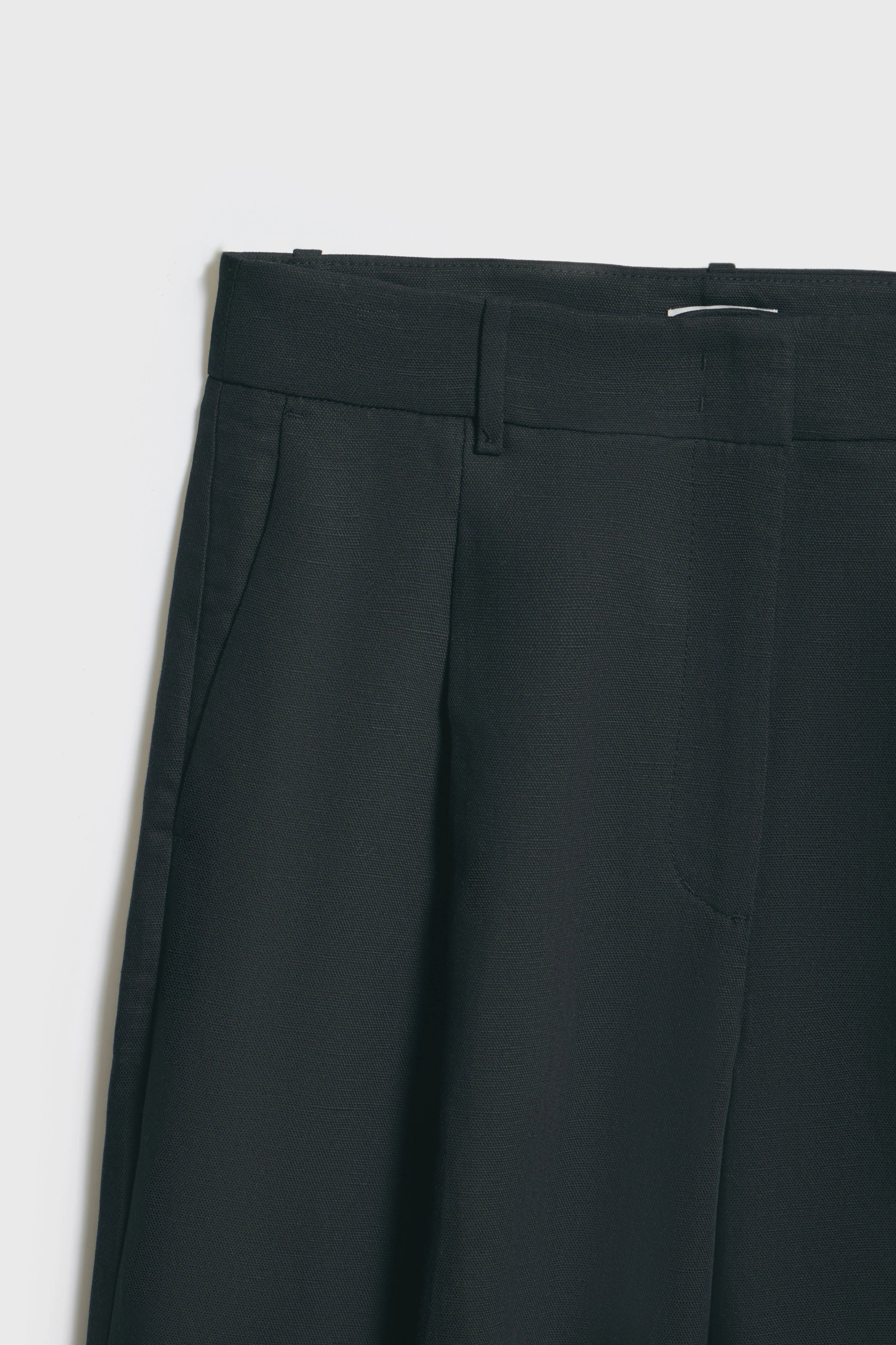 LYOCELL-LINEN TROUSERS WITH DARTS - Image 7