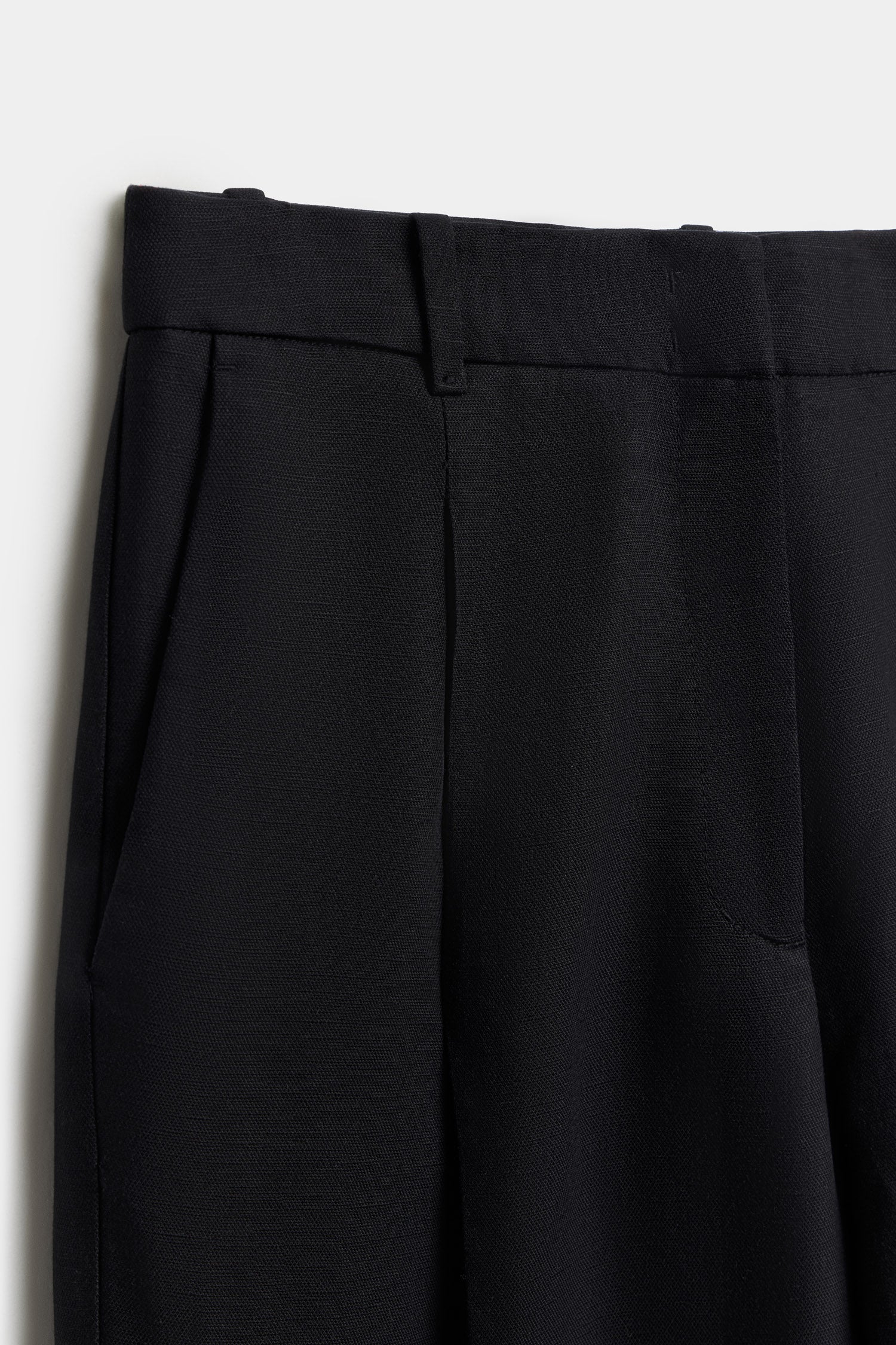 PLEATED LYOCELL-LINEN TROUSERS - Image 5