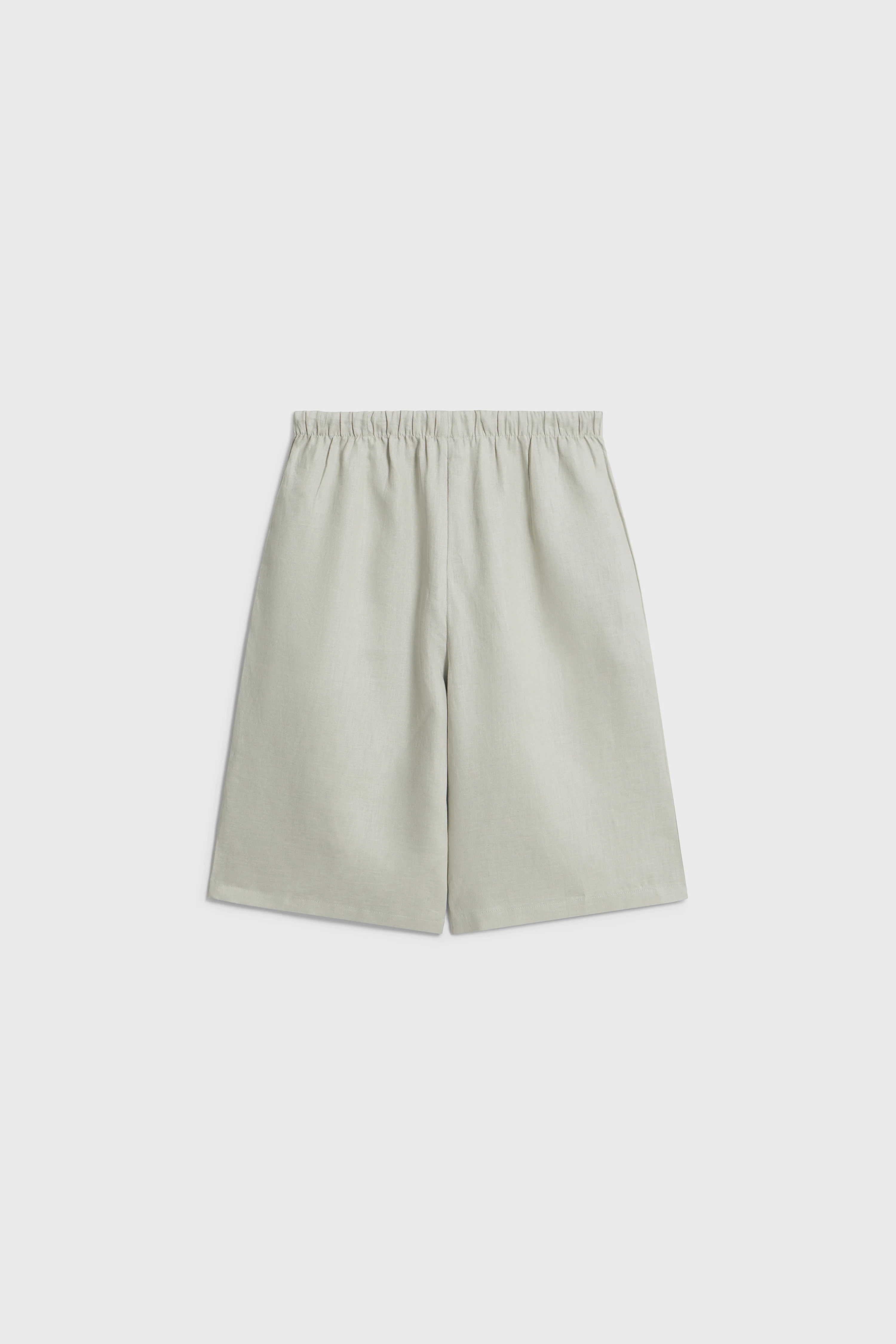 LINEN WIDE-LEG SHORTS - Image 6