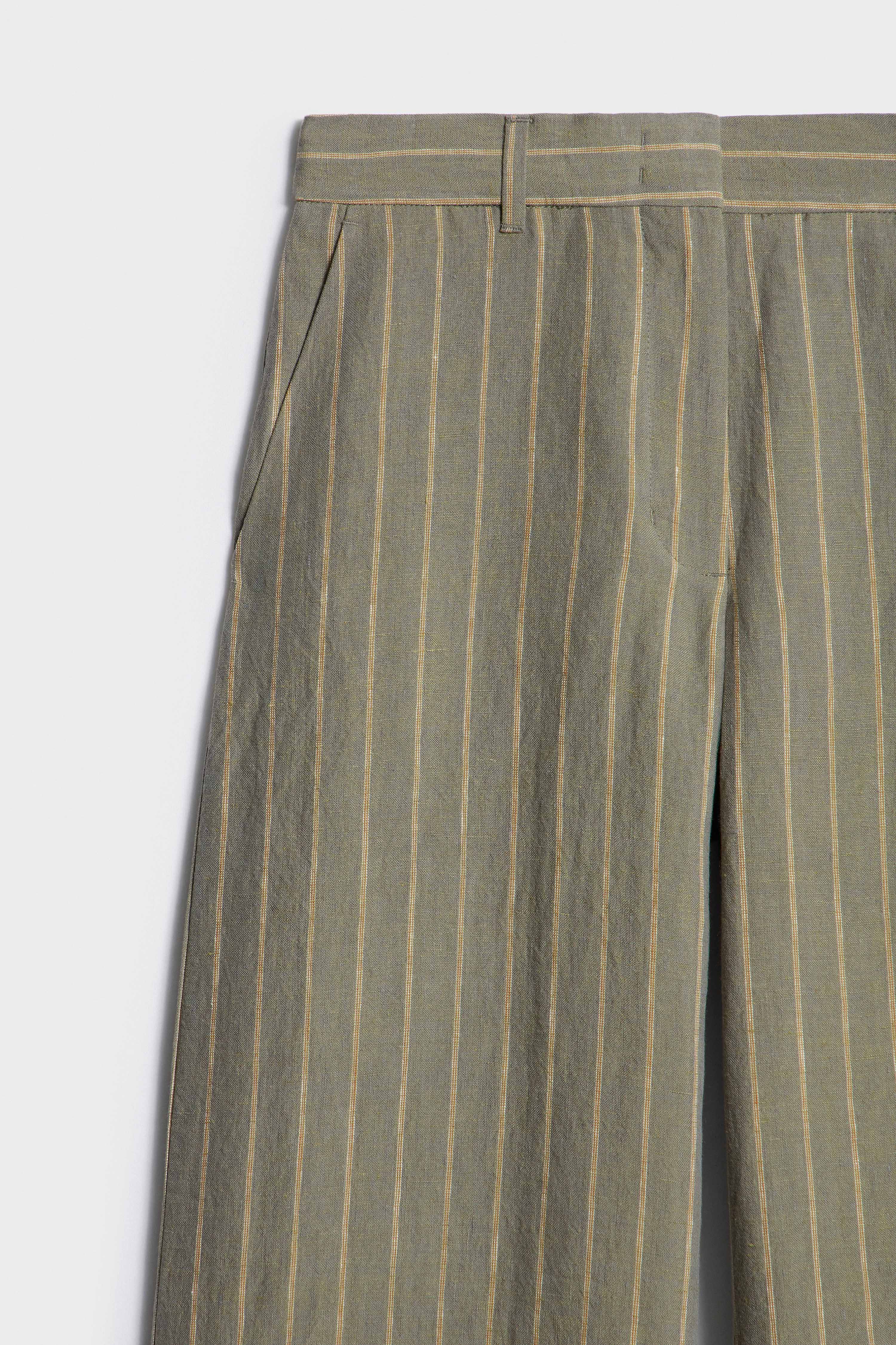 LINEN WIDE TROUSERS - Image 7