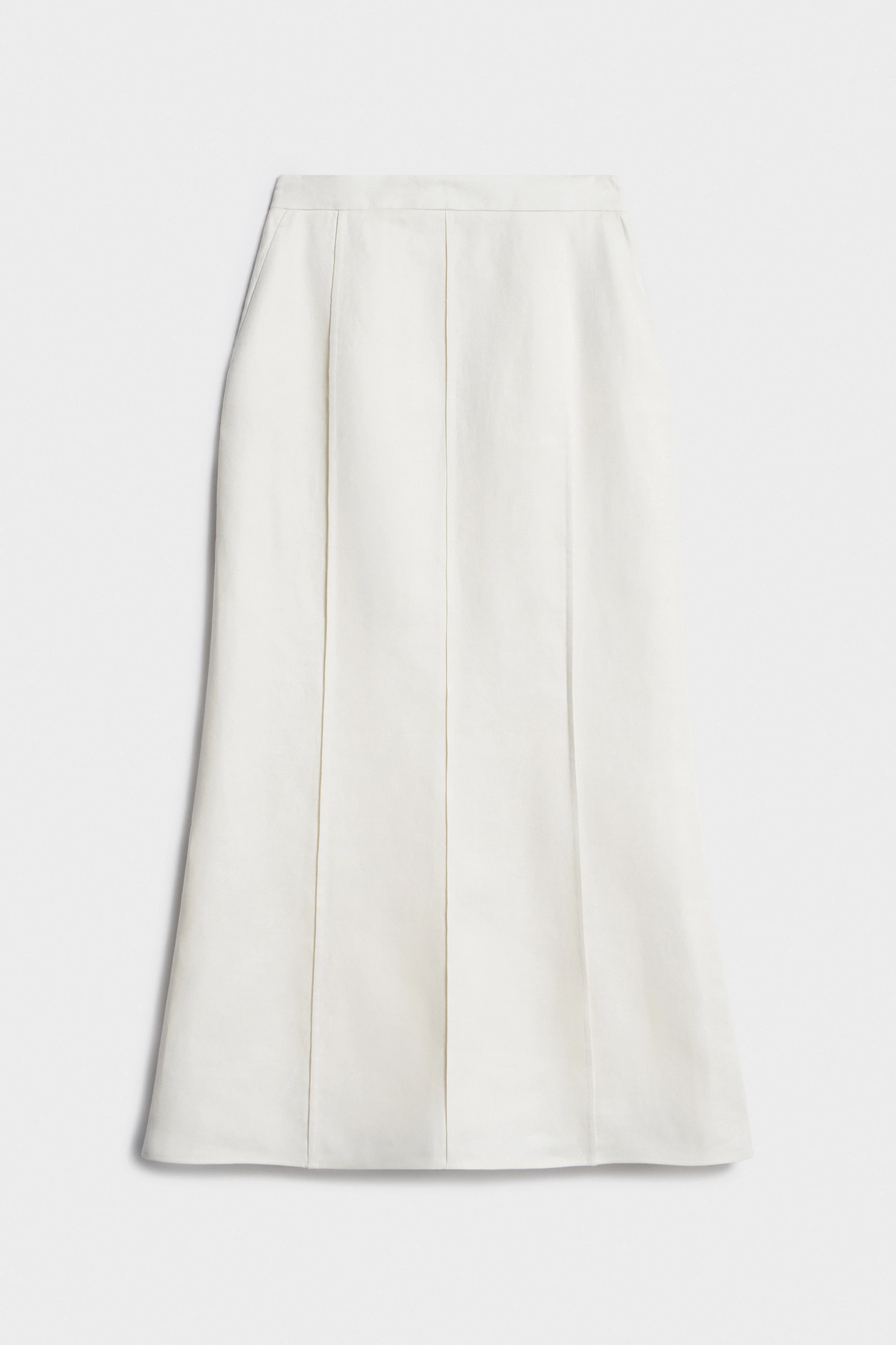 LONG LINEN SKIRT - Image 4