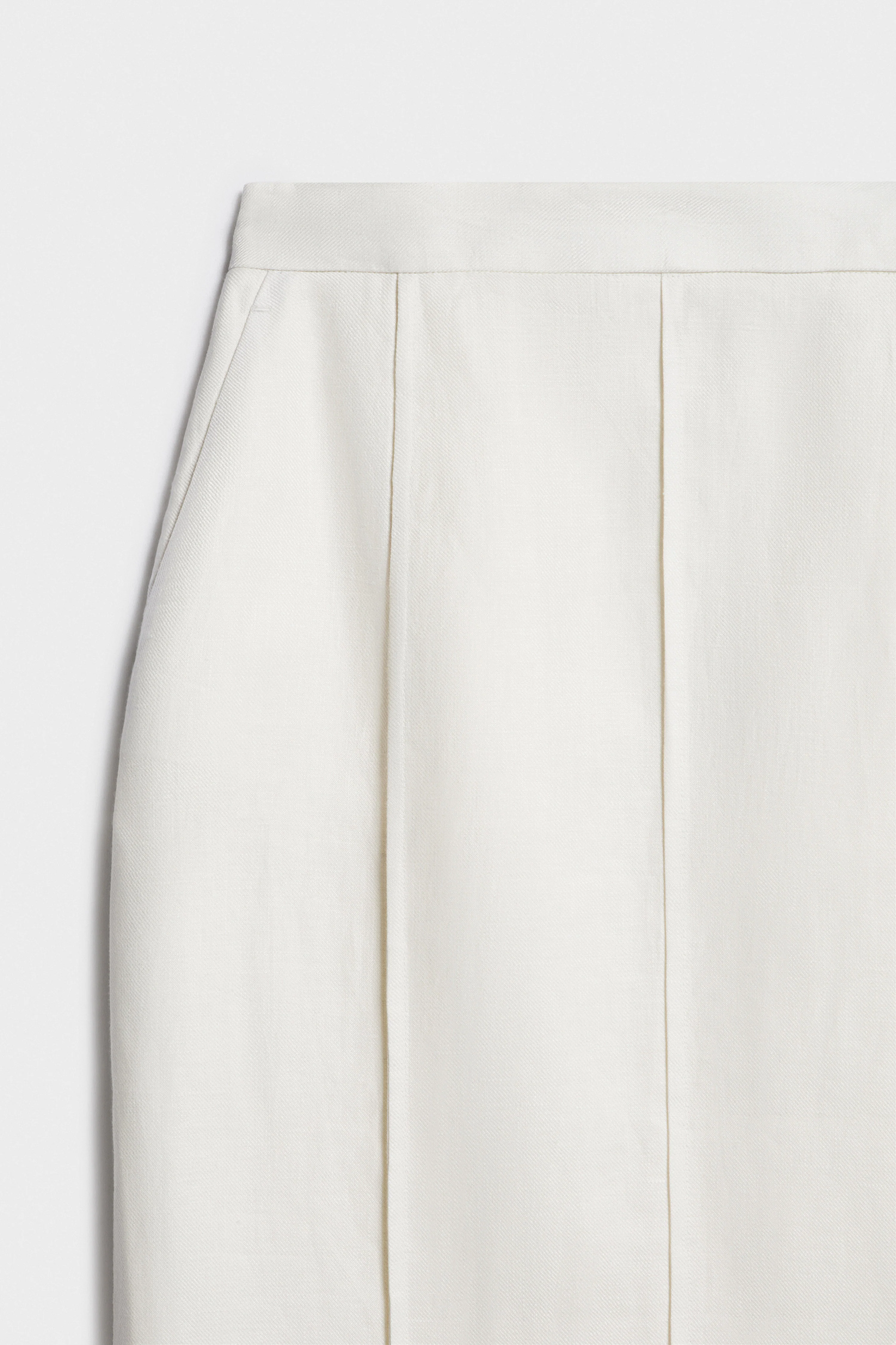 LONG LINEN SKIRT - Image 6