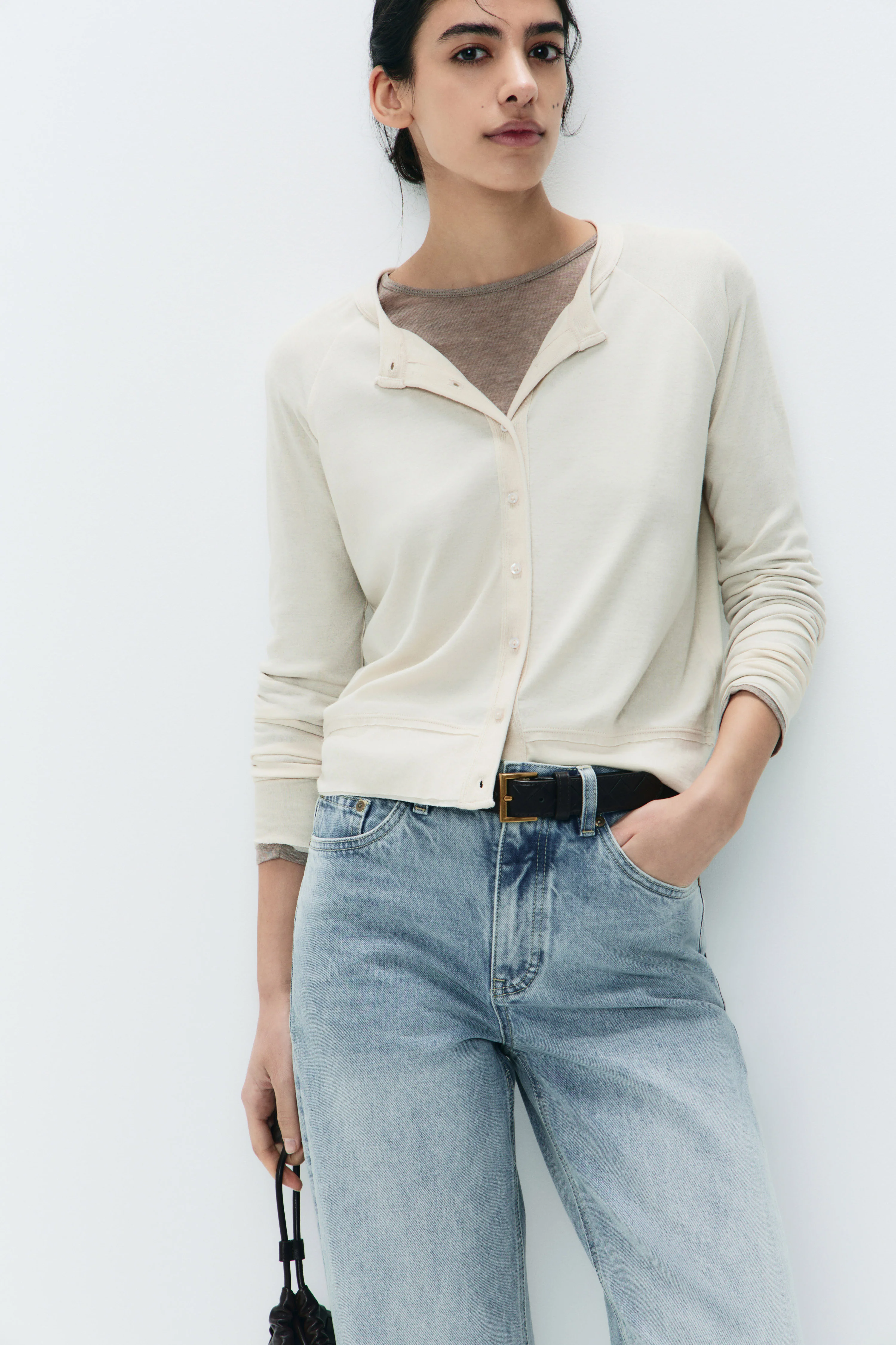 LONG-SLEEVED COTTON T-SHIRT - Image 2