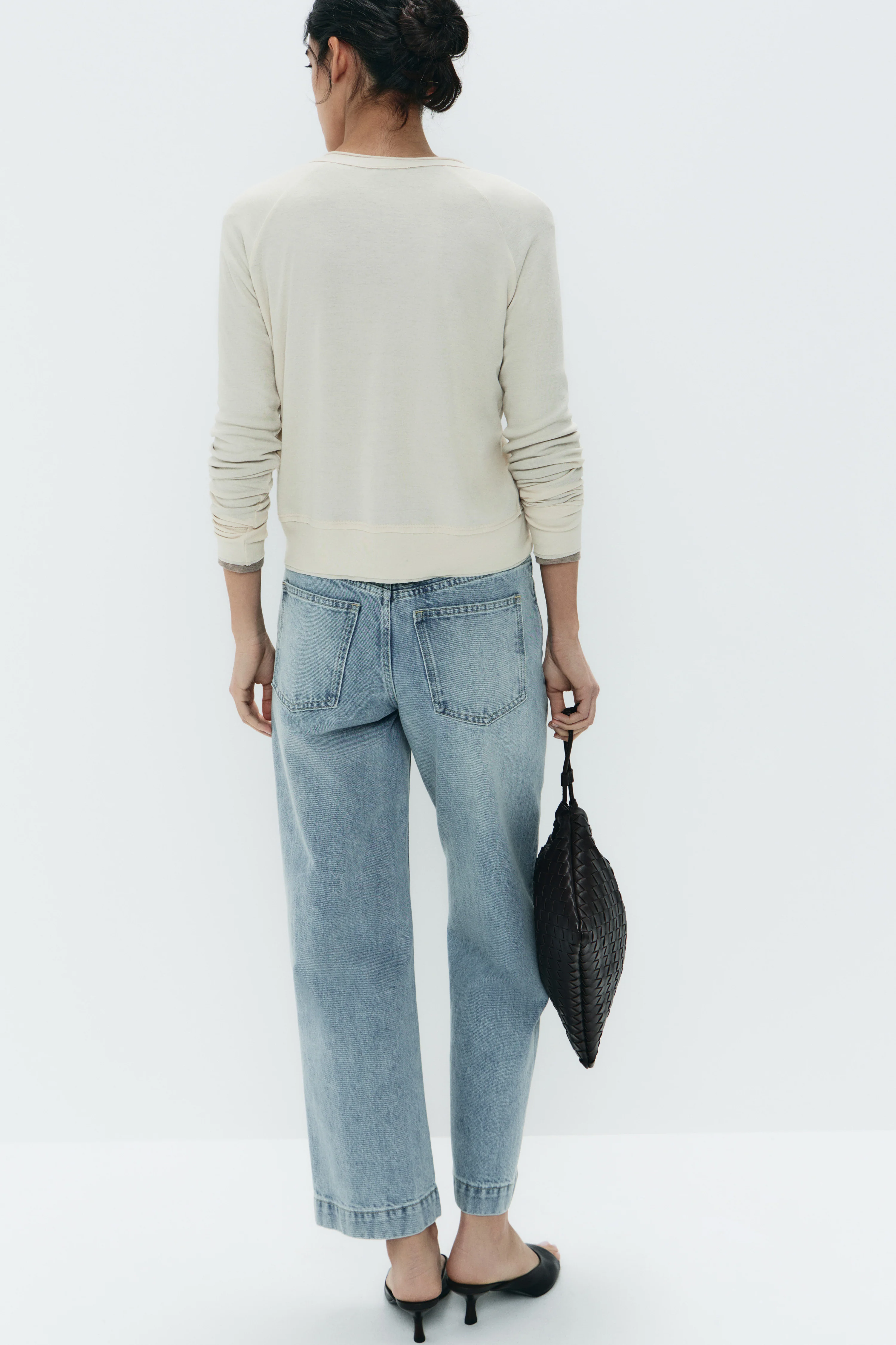 LONG-SLEEVED COTTON T-SHIRT - Image 3