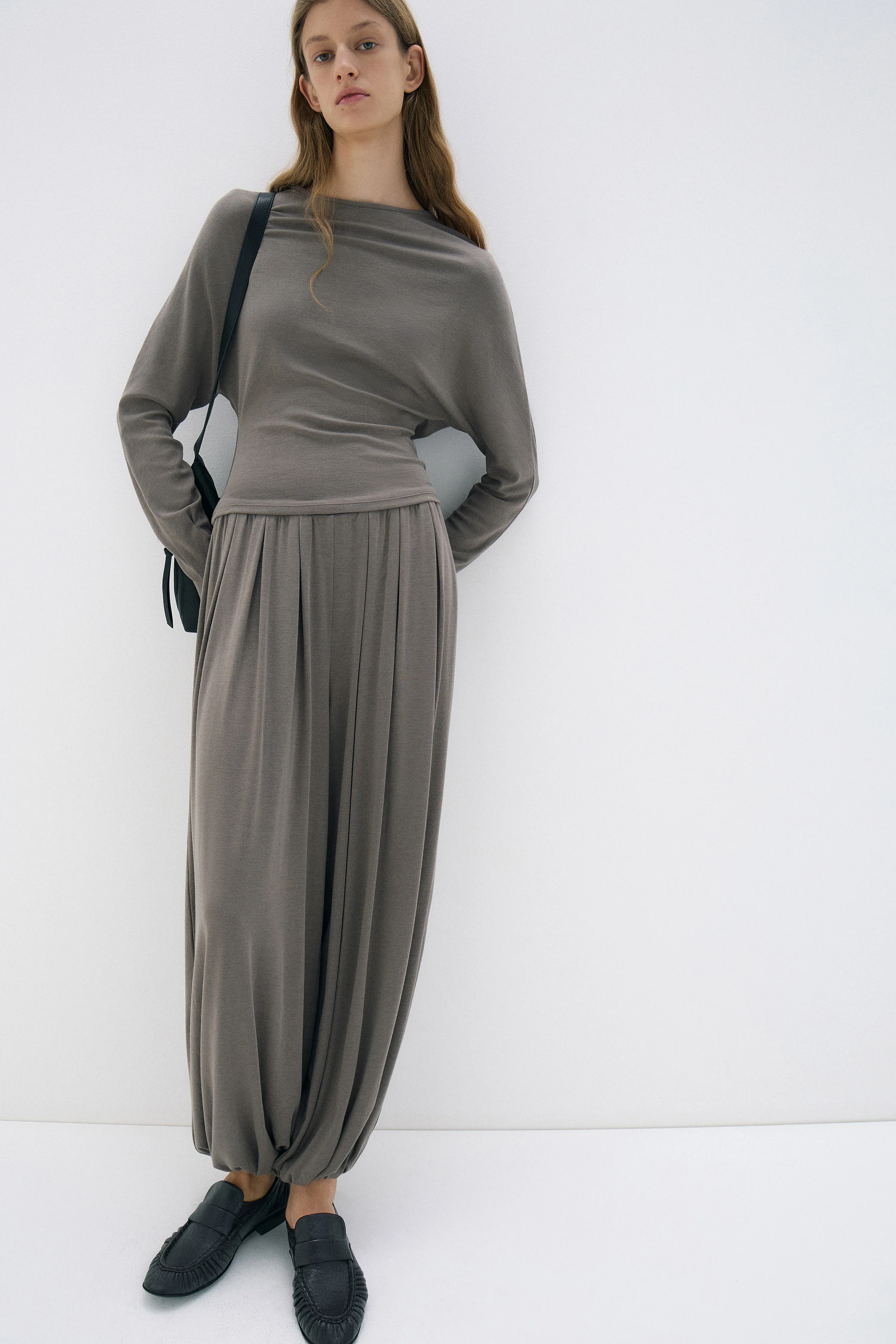 LONG-SLEEVED LYOCELL-WOOL T-SHIRT - Image 2