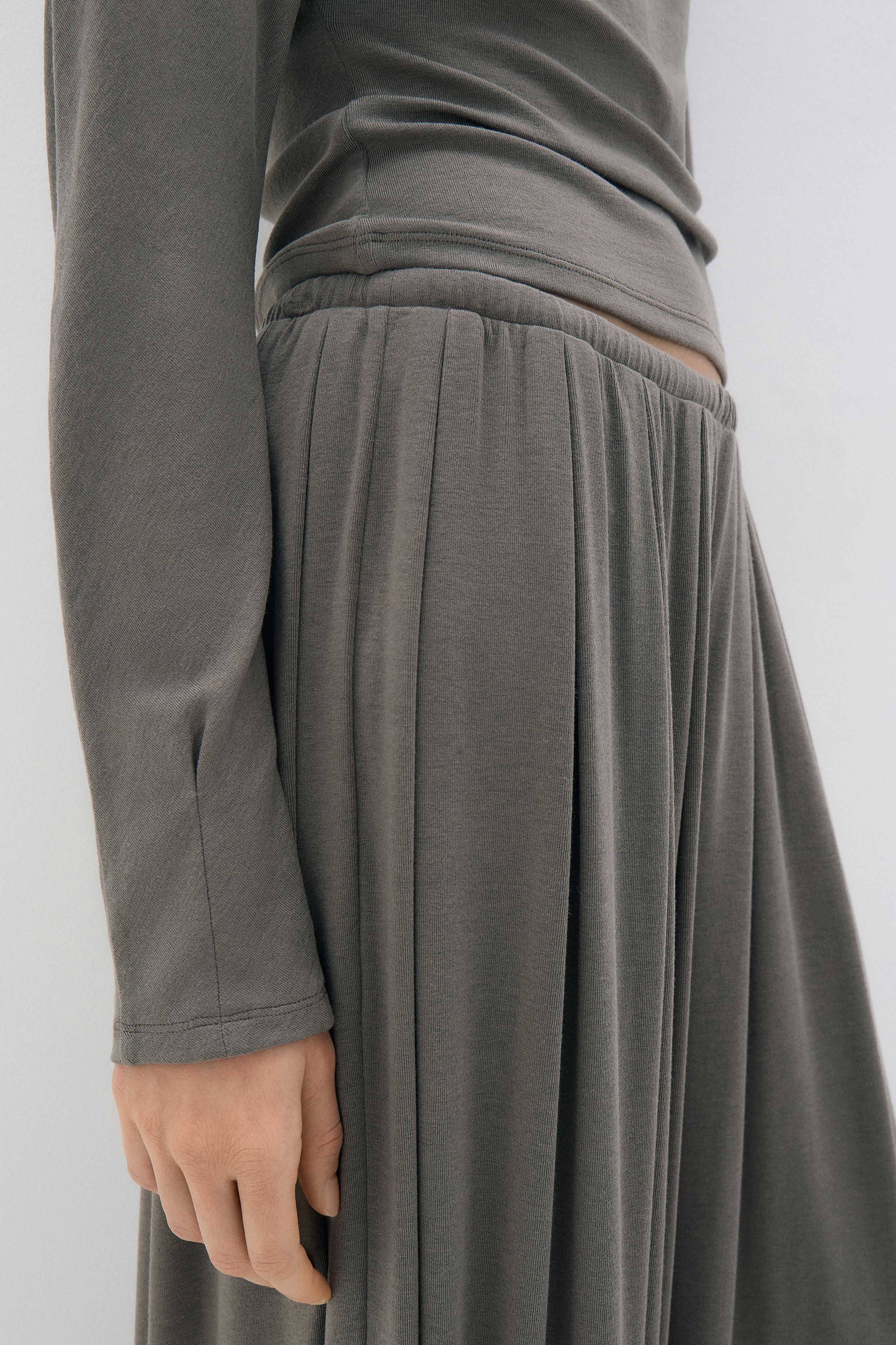 LONG-SLEEVED LYOCELL-WOOL T-SHIRT - Image 4