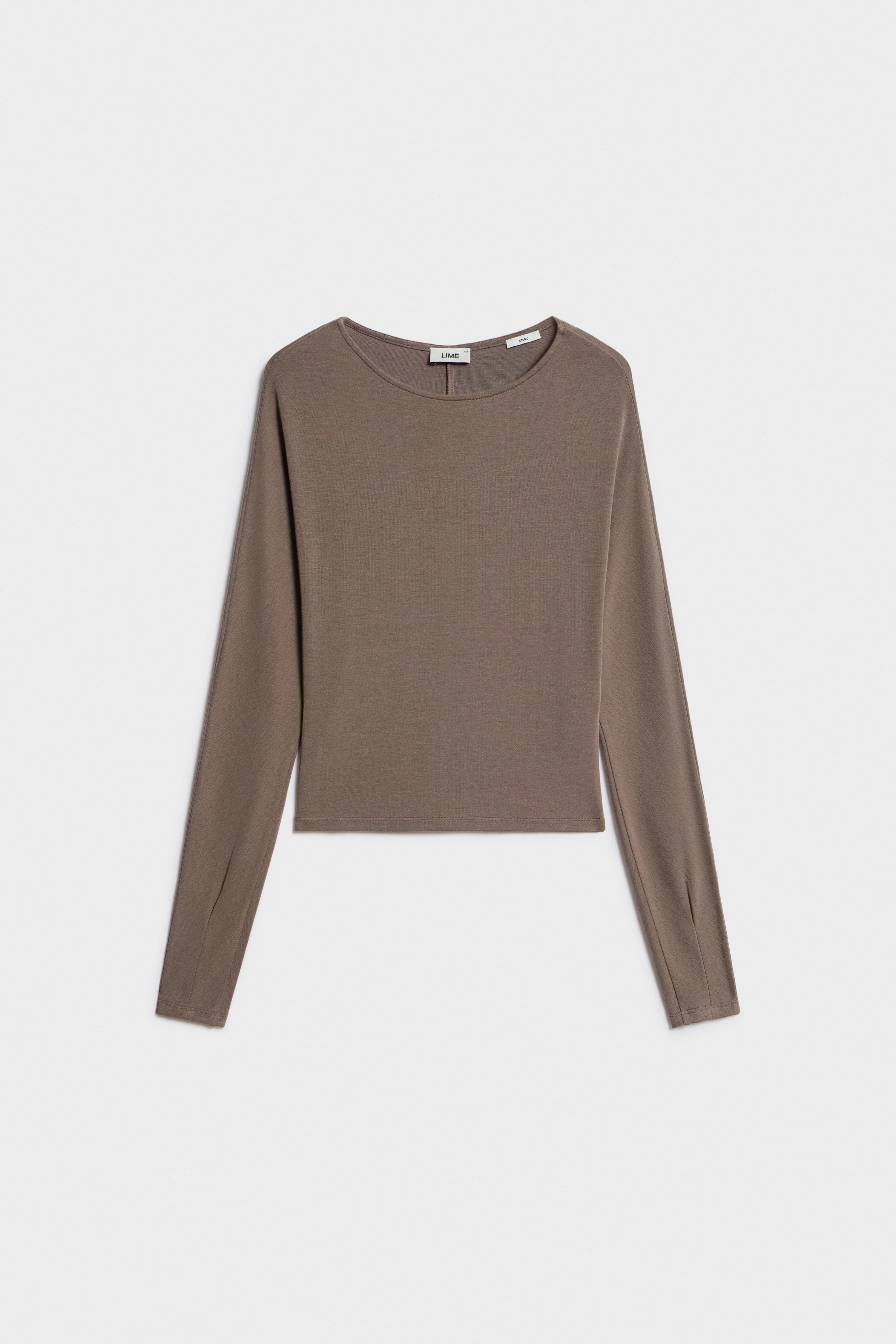 LONG-SLEEVED LYOCELL-WOOL T-SHIRT - Image 6