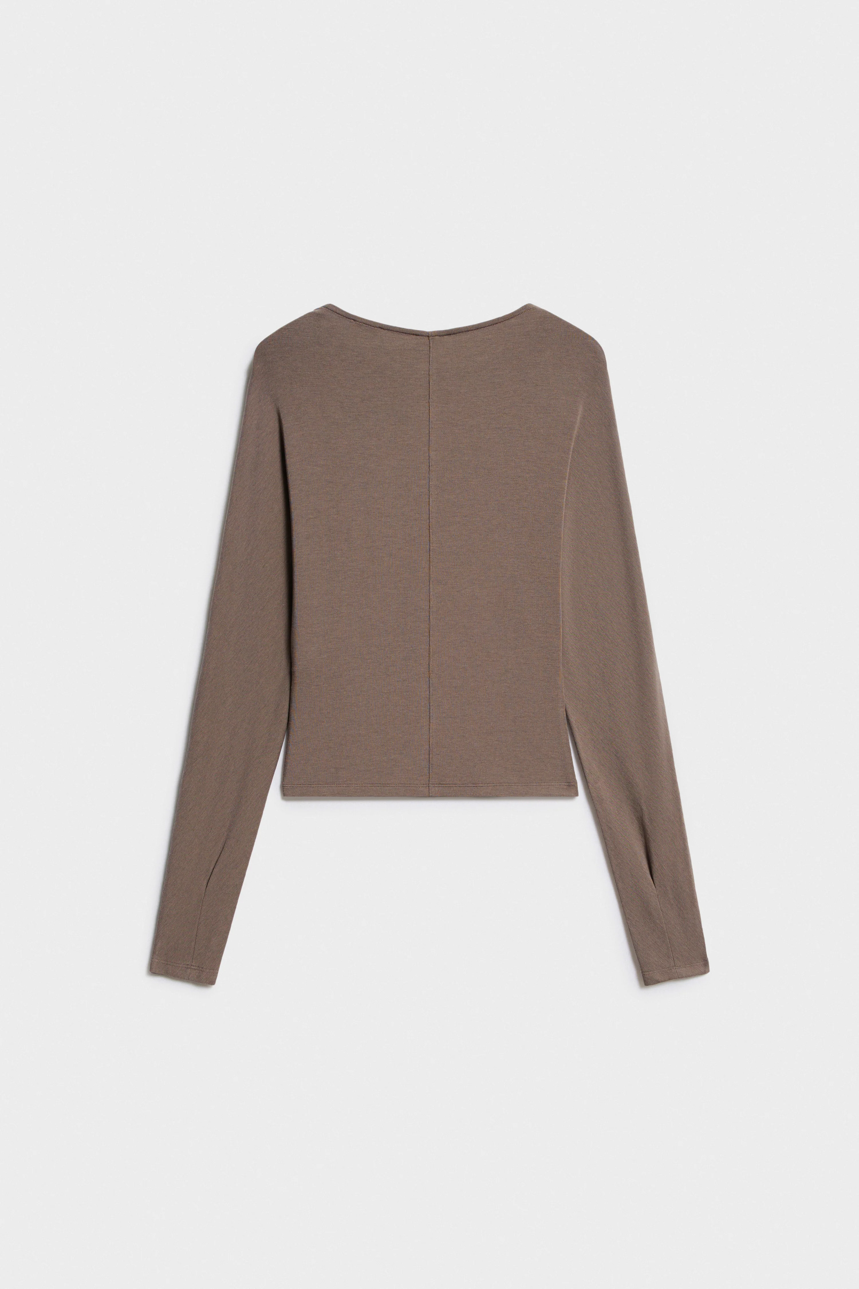 LONG-SLEEVED LYOCELL-WOOL T-SHIRT - Image 7