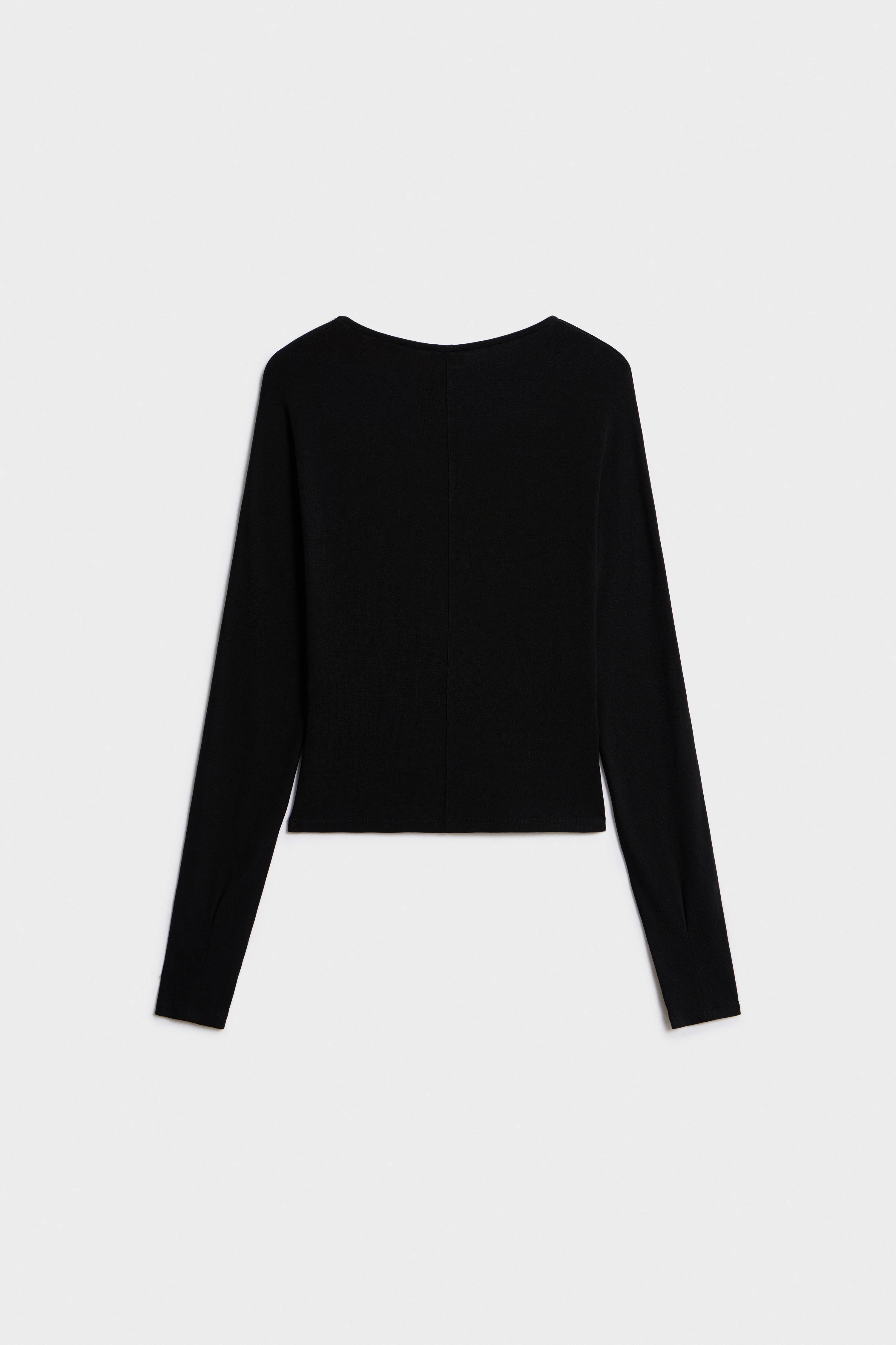 LONG-SLEEVED LYOCELL-WOOL T-SHIRT - Image 6