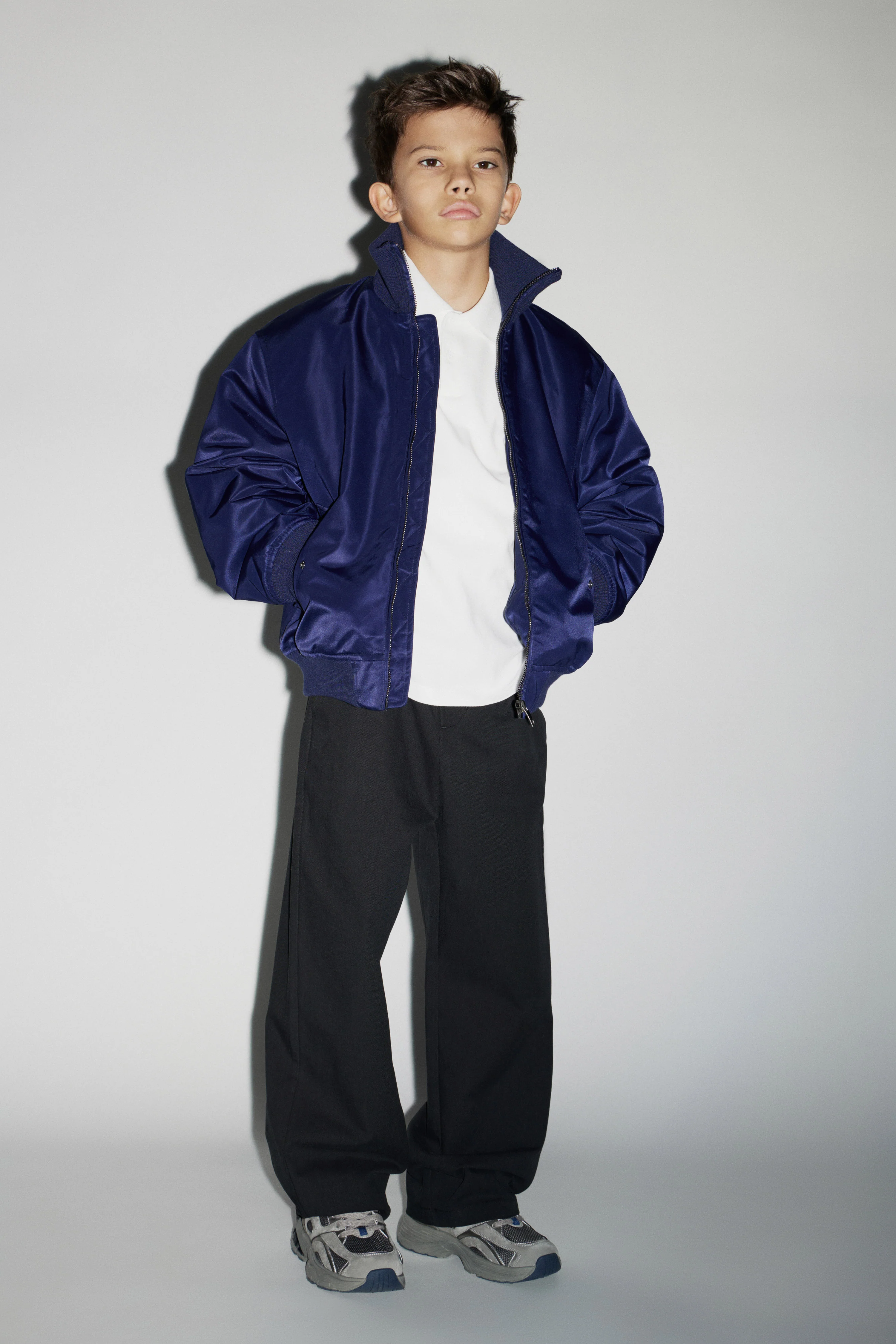 LONG-SLEEVED POLO SHIRT - Image 3