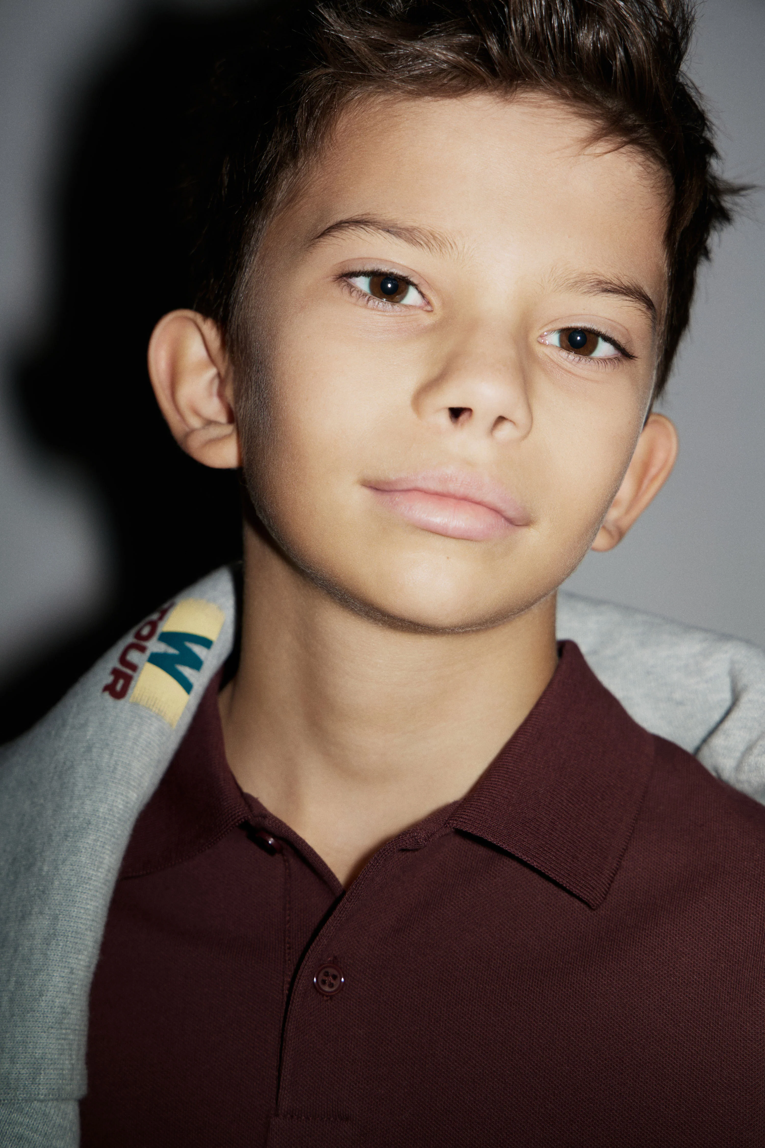 LONG-SLEEVED POLO SHIRT - Image 3