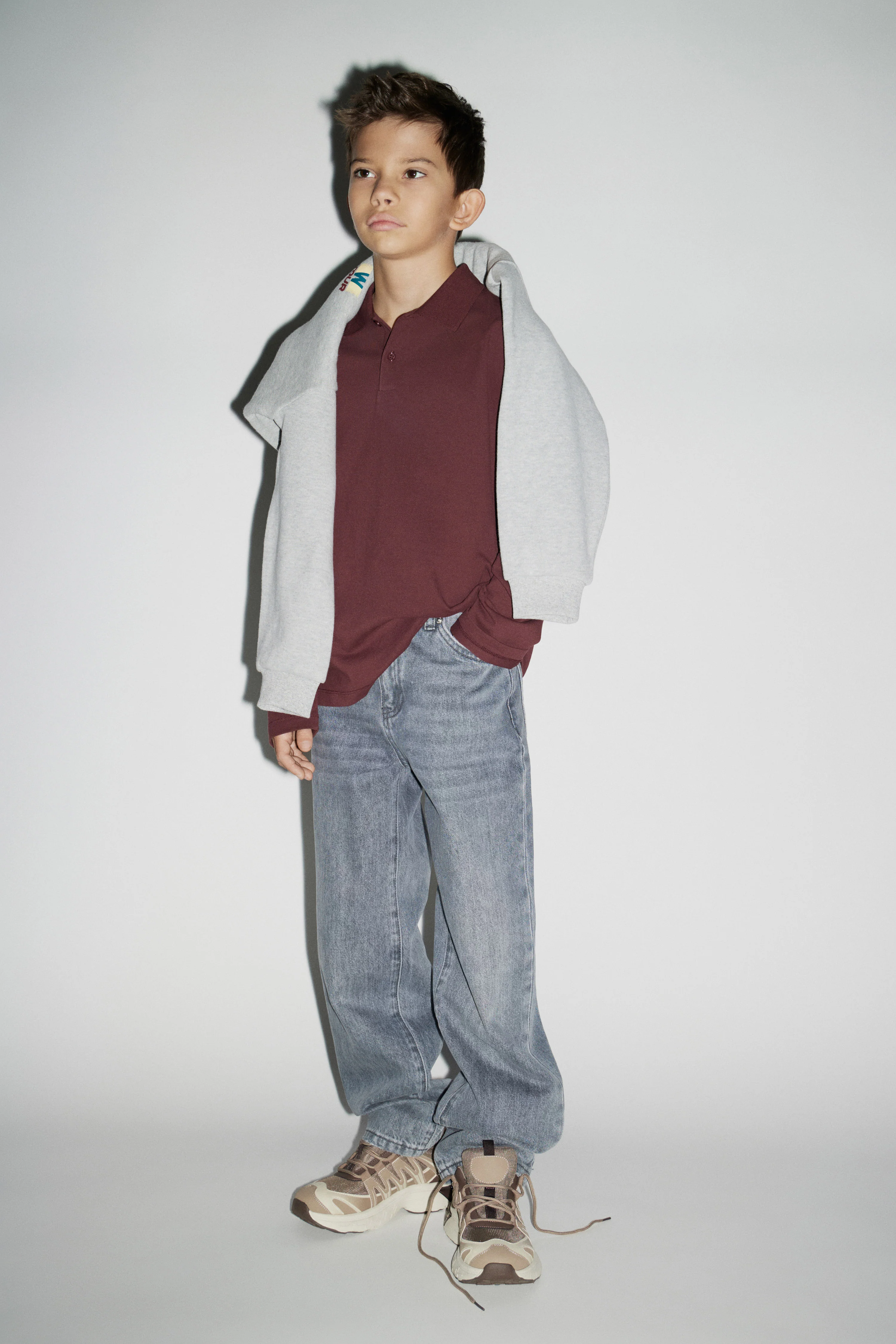 LONG-SLEEVED POLO SHIRT - Image 4