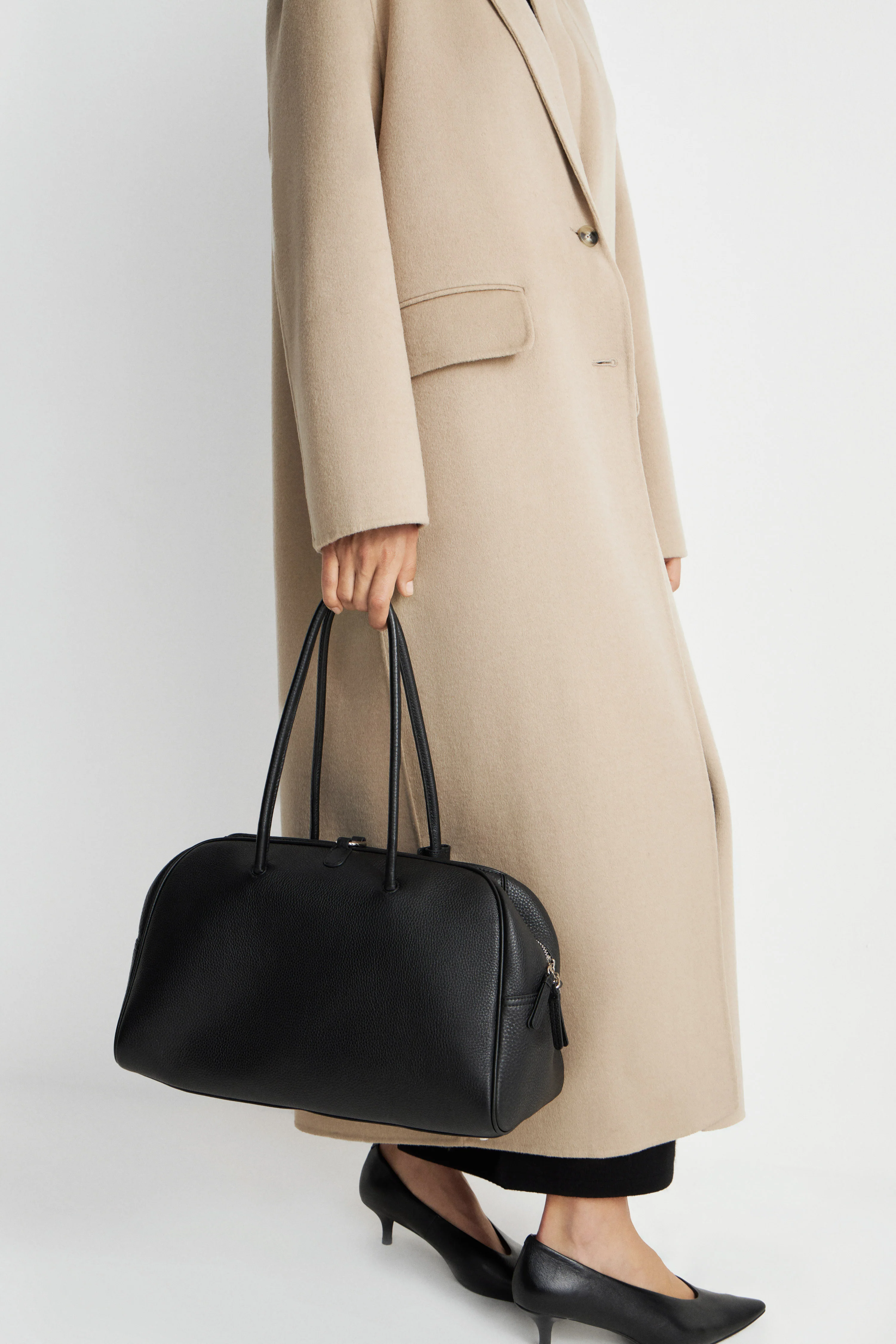 HANDMADE WOOL-BLEND COAT - Image 5