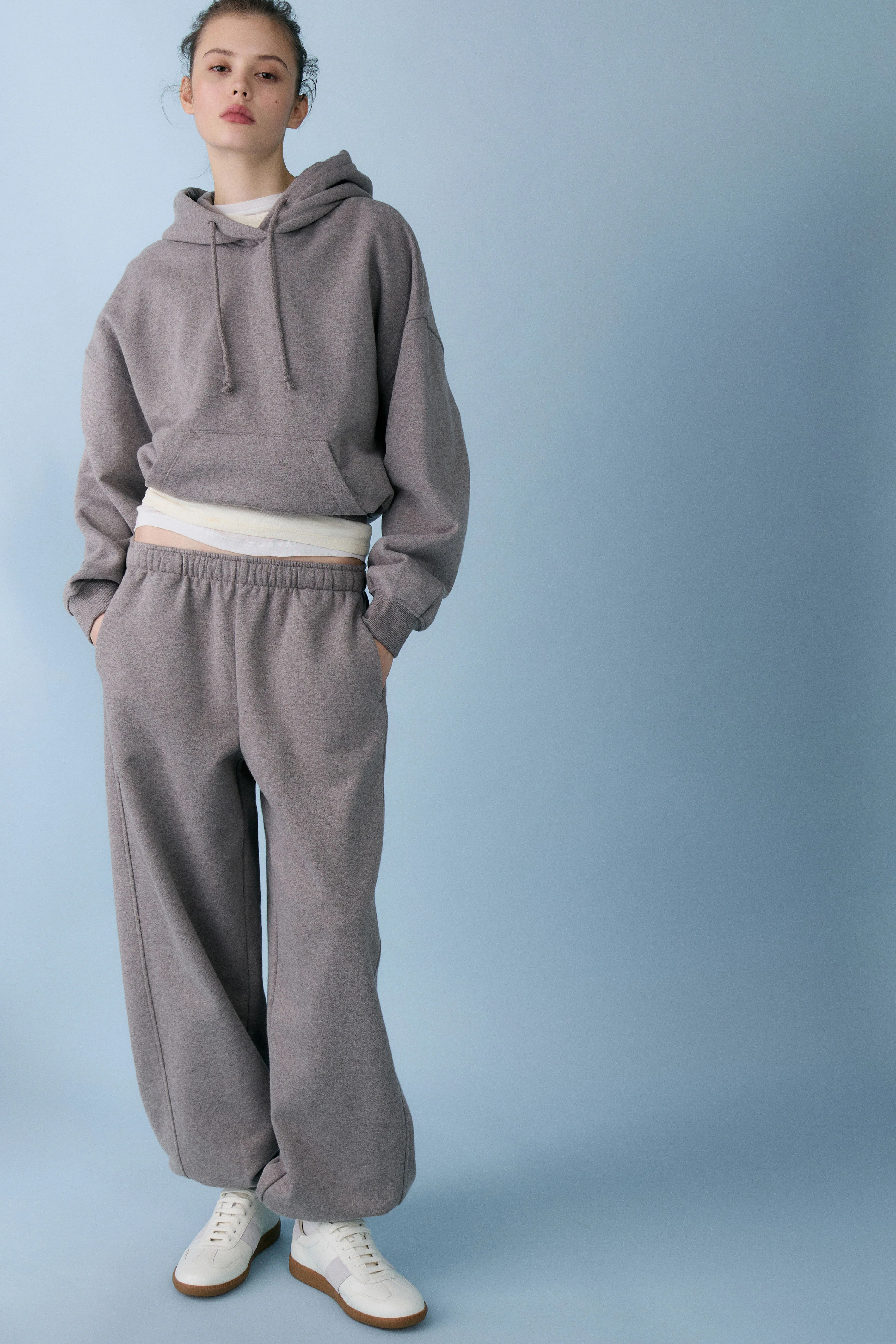 LOOSE-FIT COTTON TROUSERS