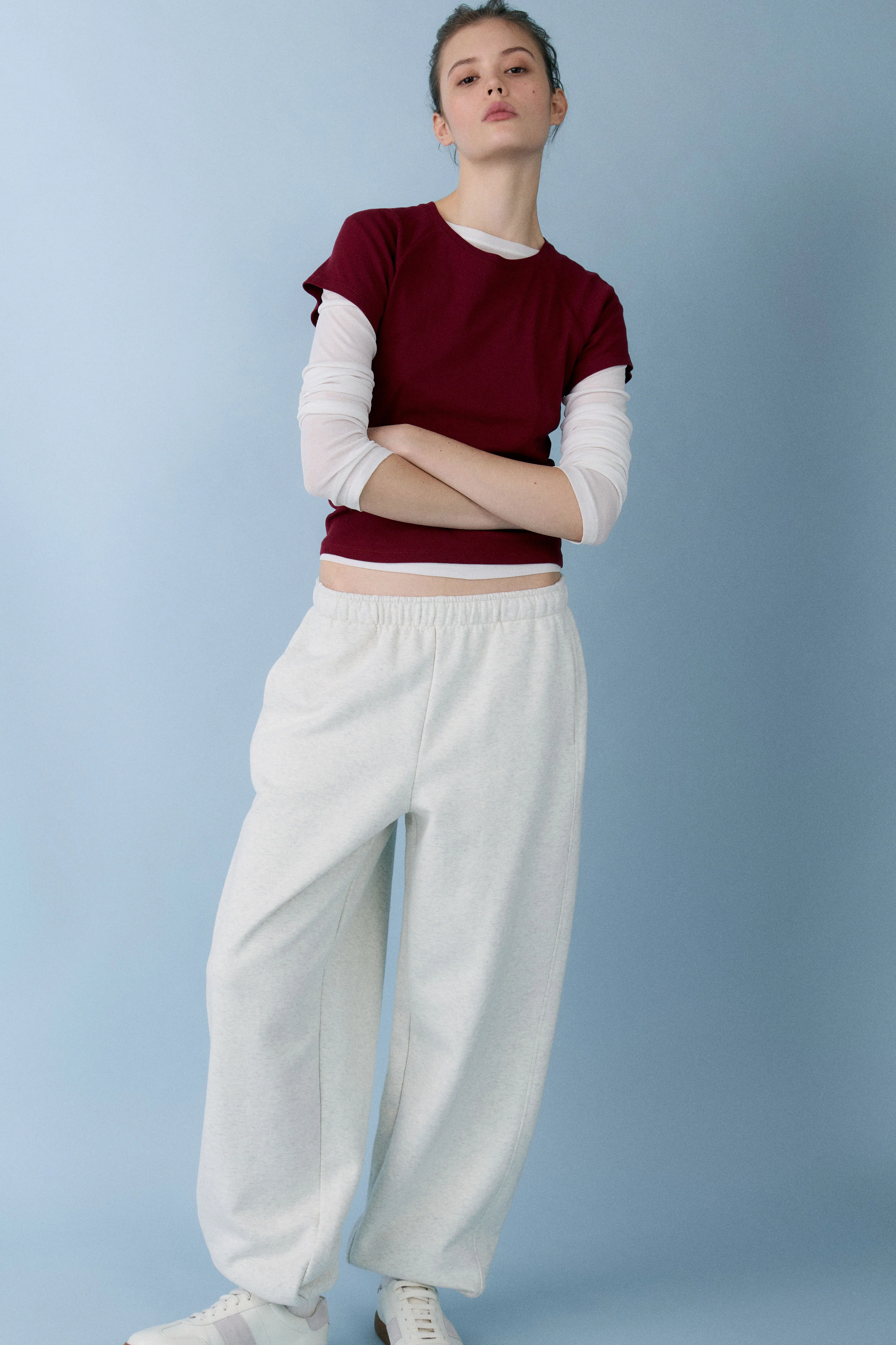 LOOSE-FIT COTTON TROUSERS - Image 2