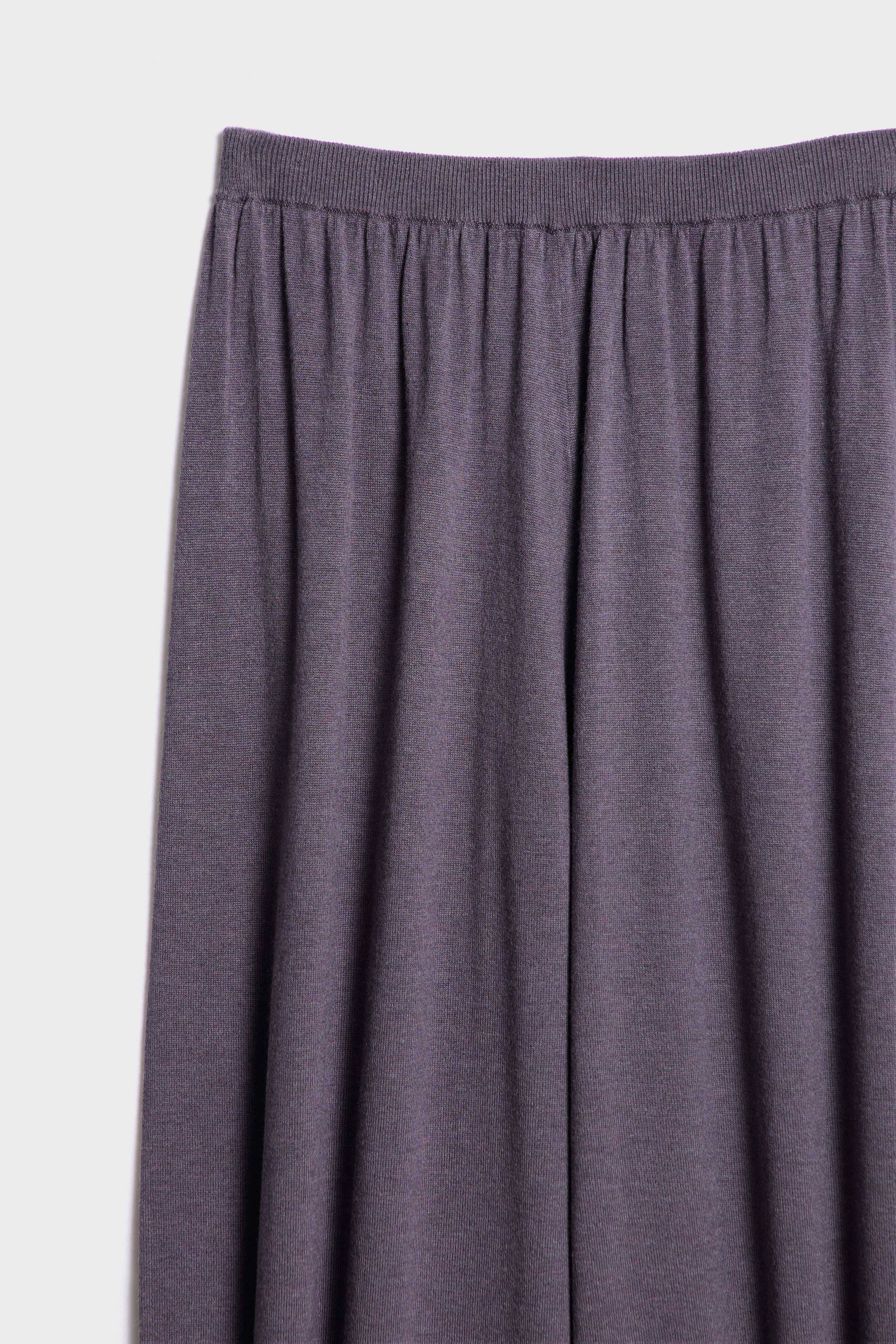 LOOSE-FIT KNIT VISCOSE TROUSERS - Image 6