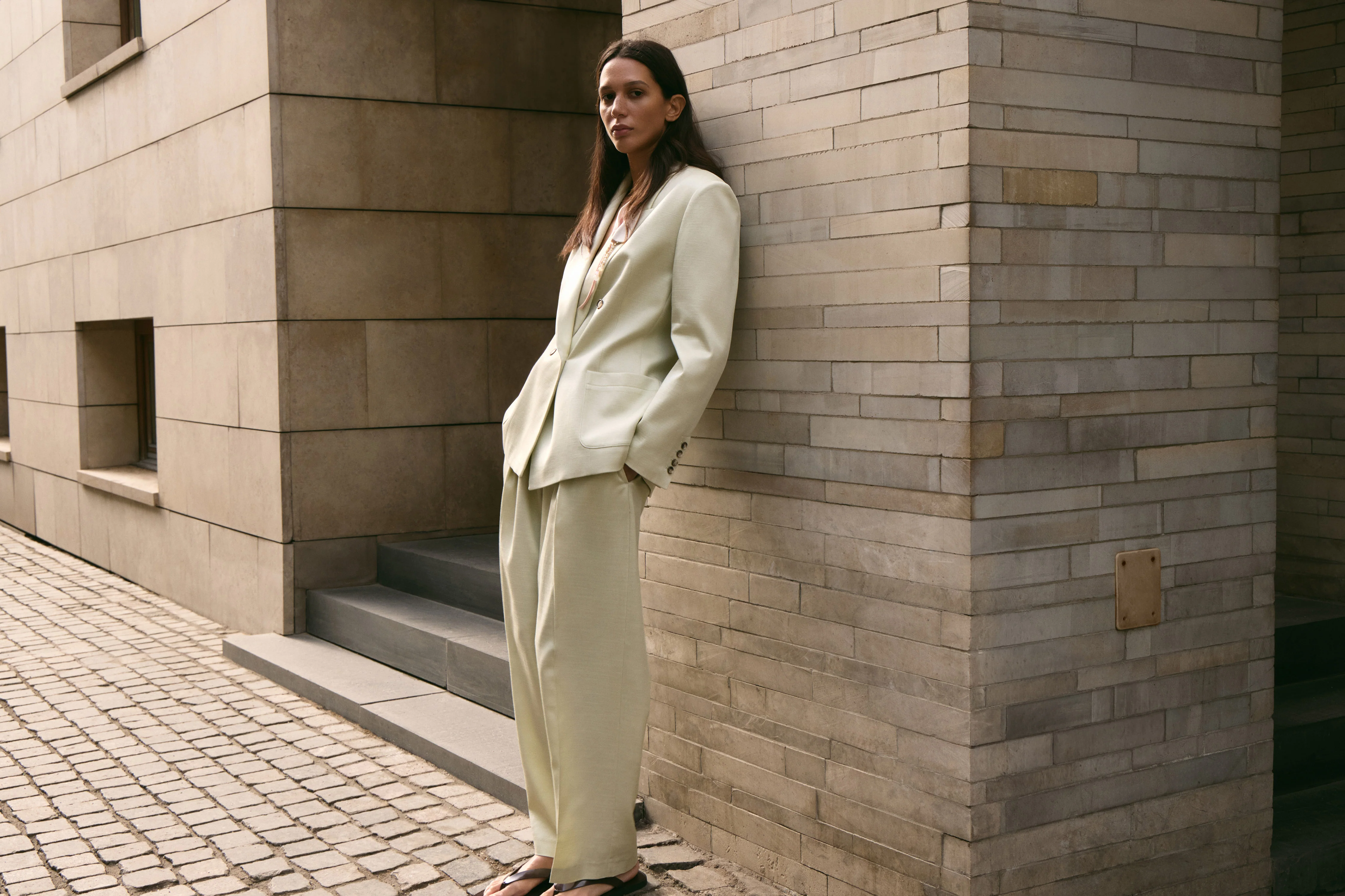 LYOCELL-COTTON BLAZER - Image 5