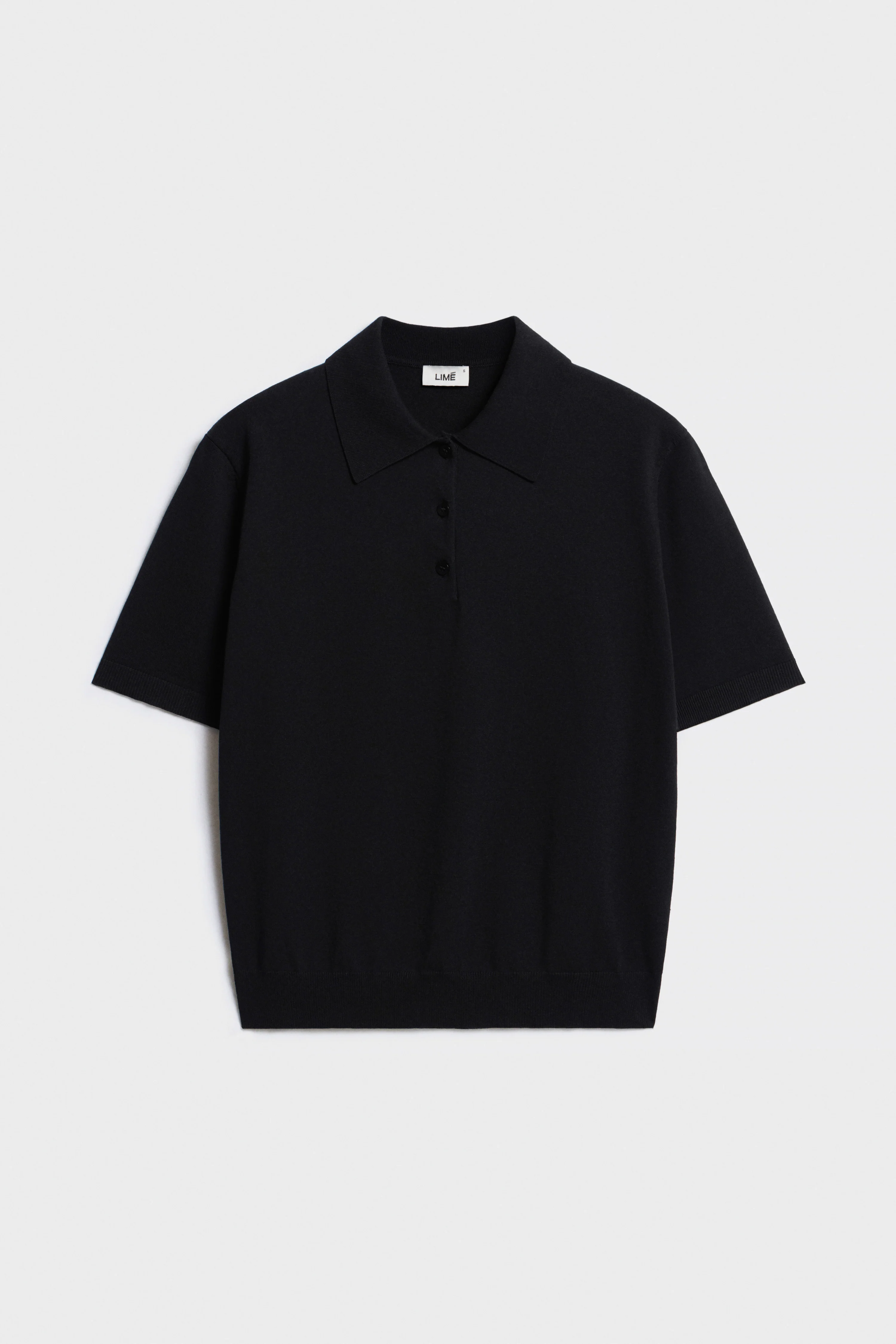 LYOCELL KNIT POLO JUMPER - Image 5