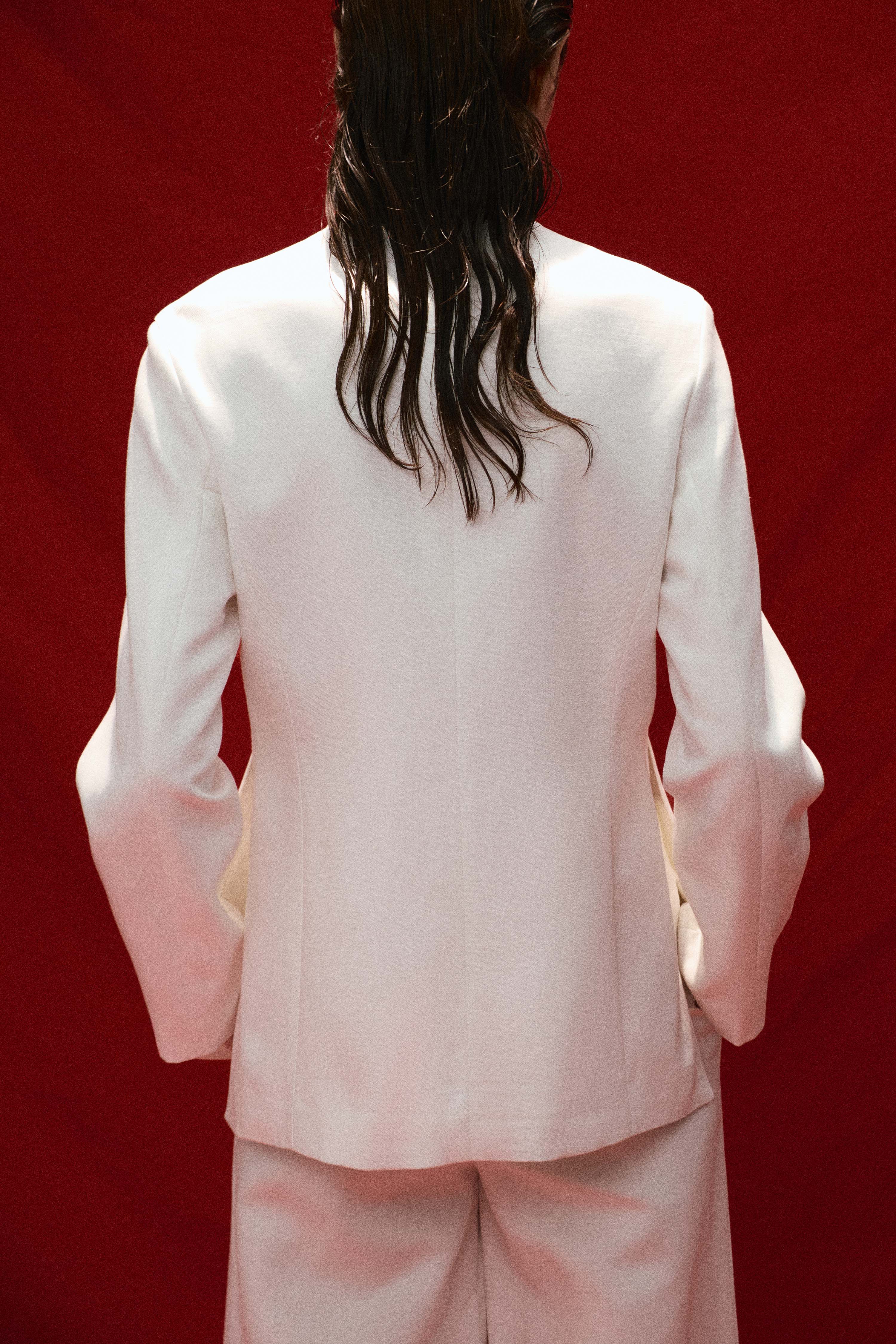 LYOCELL-LINEN ORIENTAL-STYLE BLAZER - Image 4