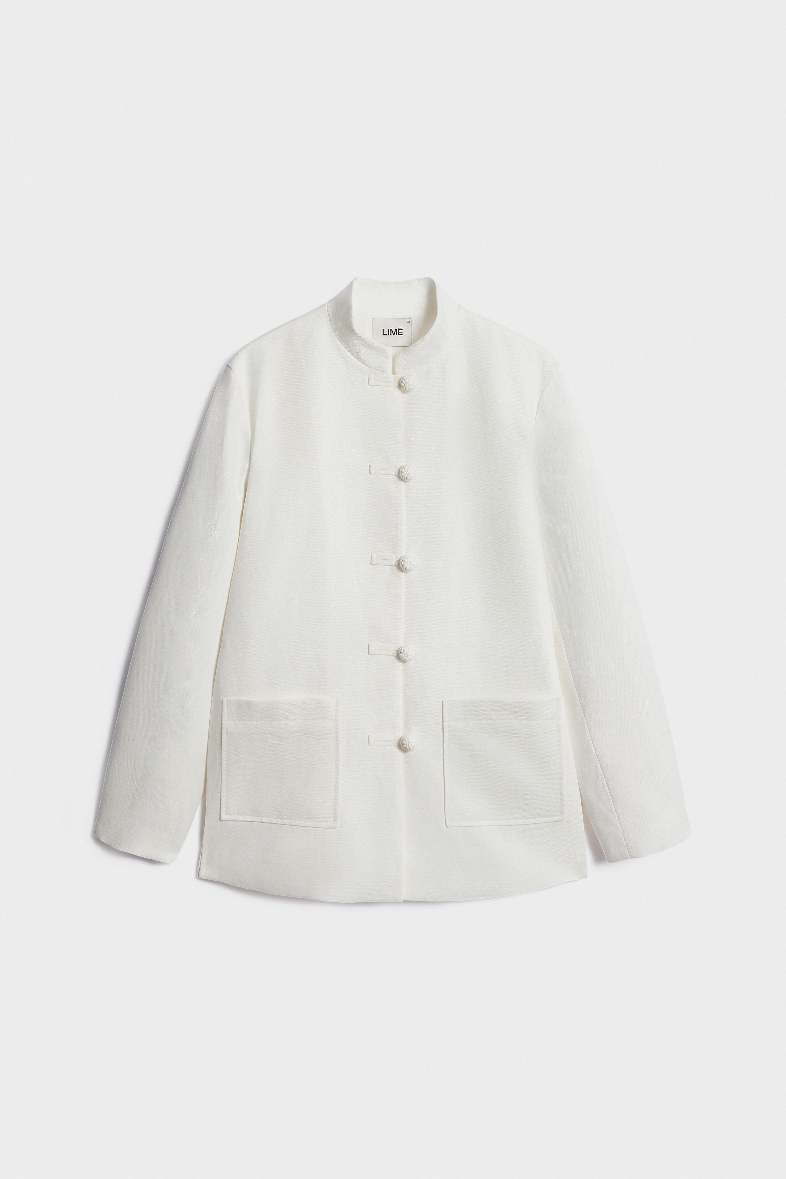 LYOCELL-LINEN ORIENTAL-STYLE BLAZER - Image 7