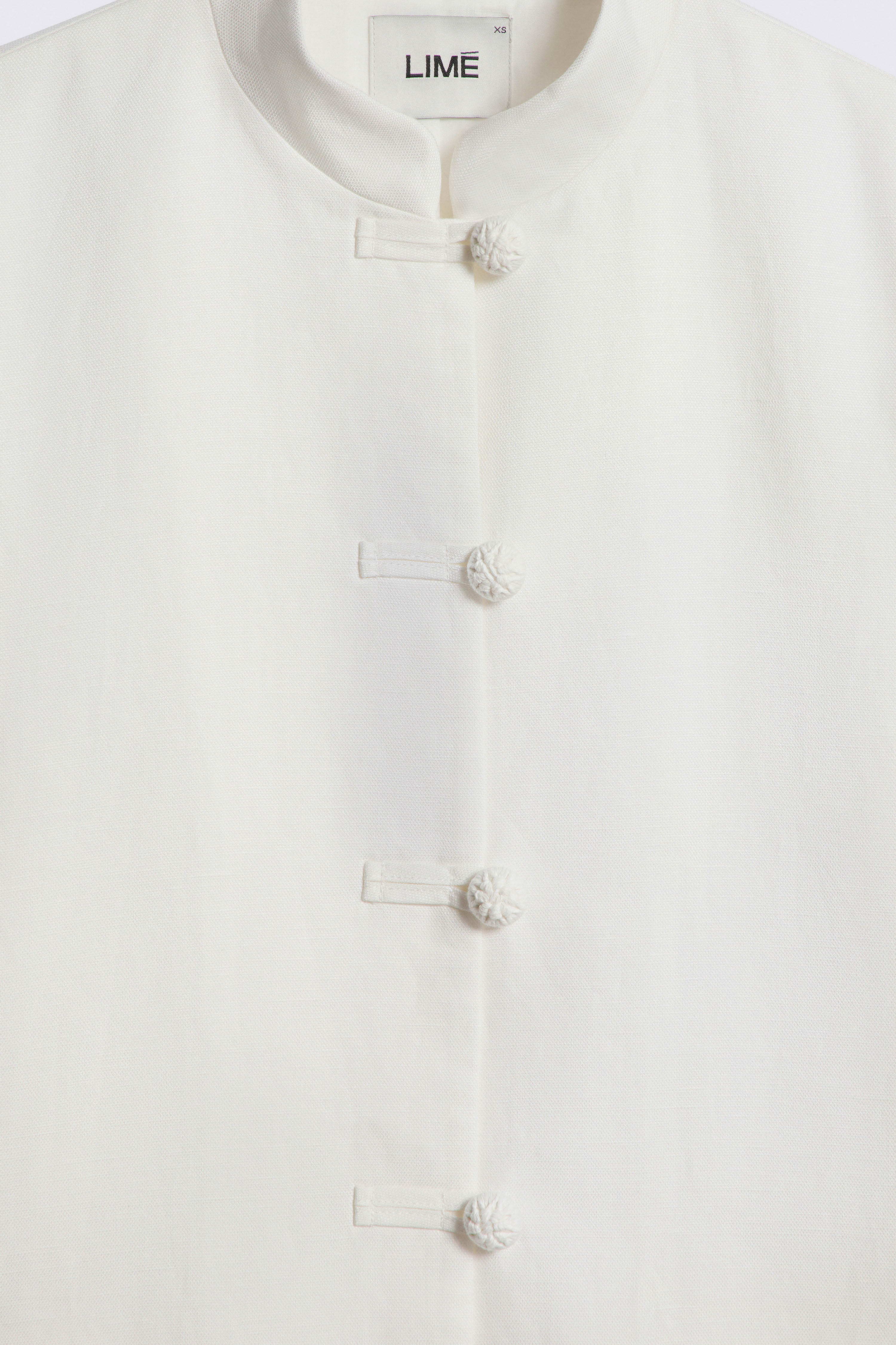 LYOCELL-LINEN ORIENTAL-STYLE BLAZER - Image 9