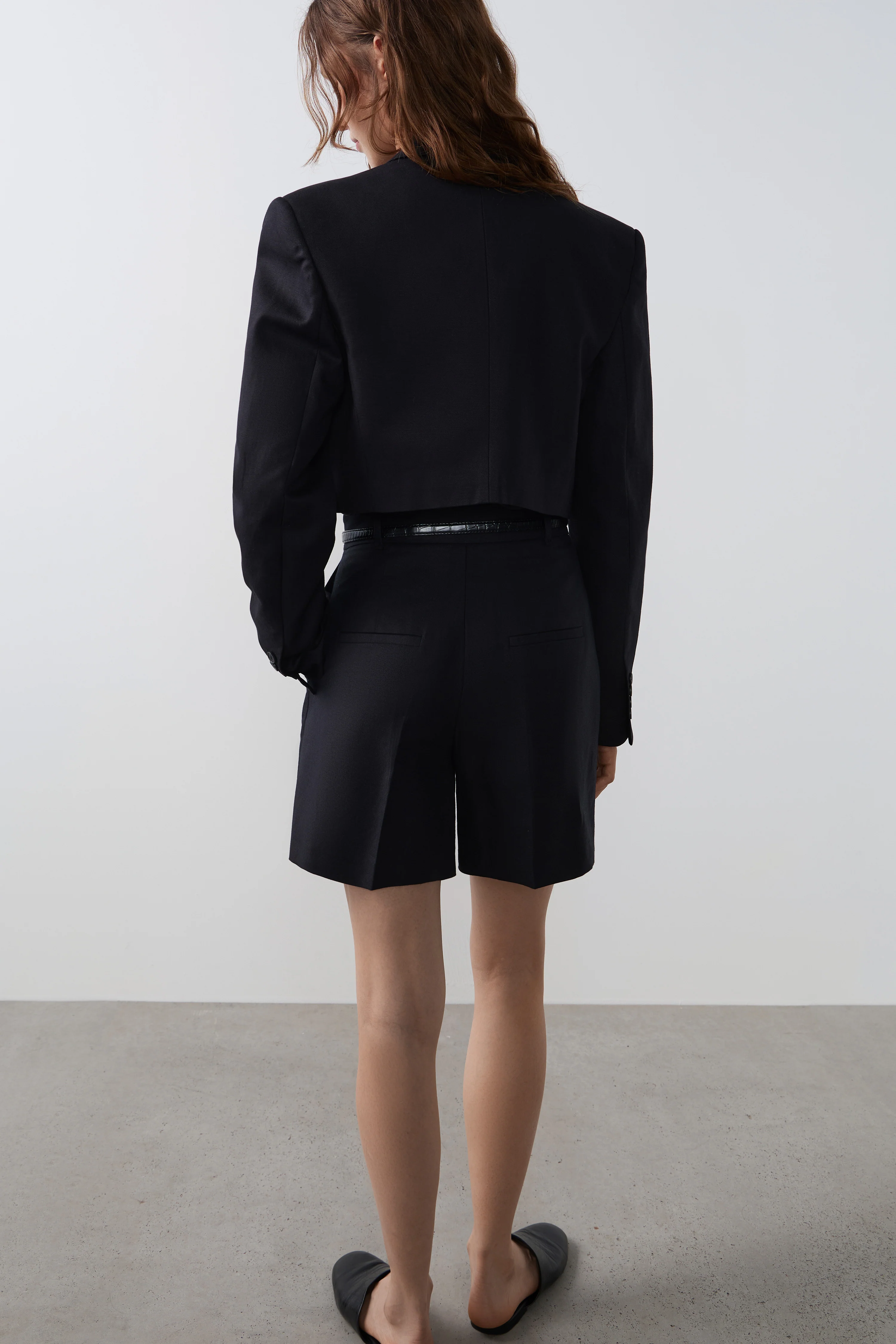LINEN-COTTON SHORTS - Image 4