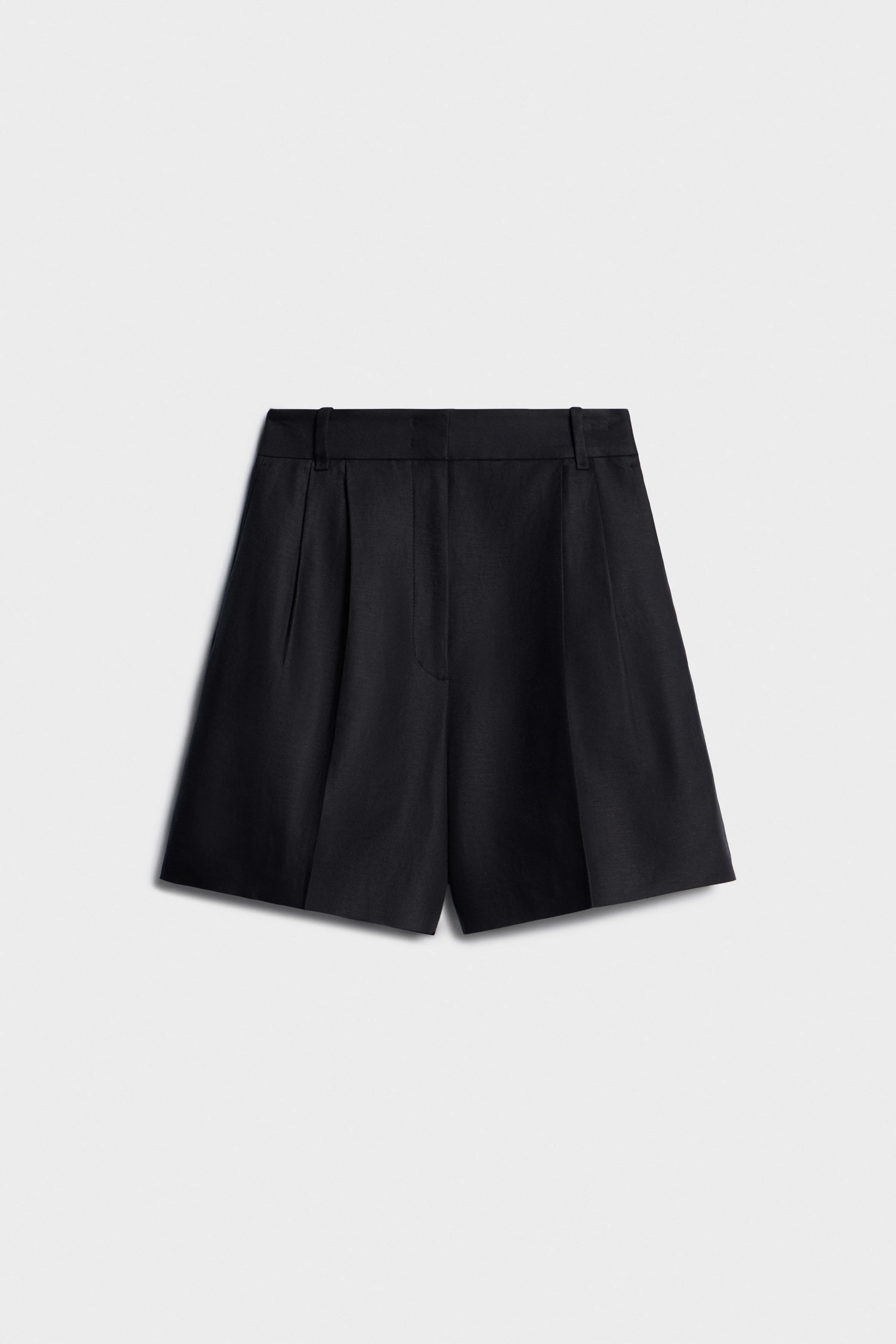 LINEN-COTTON SHORTS - Image 5