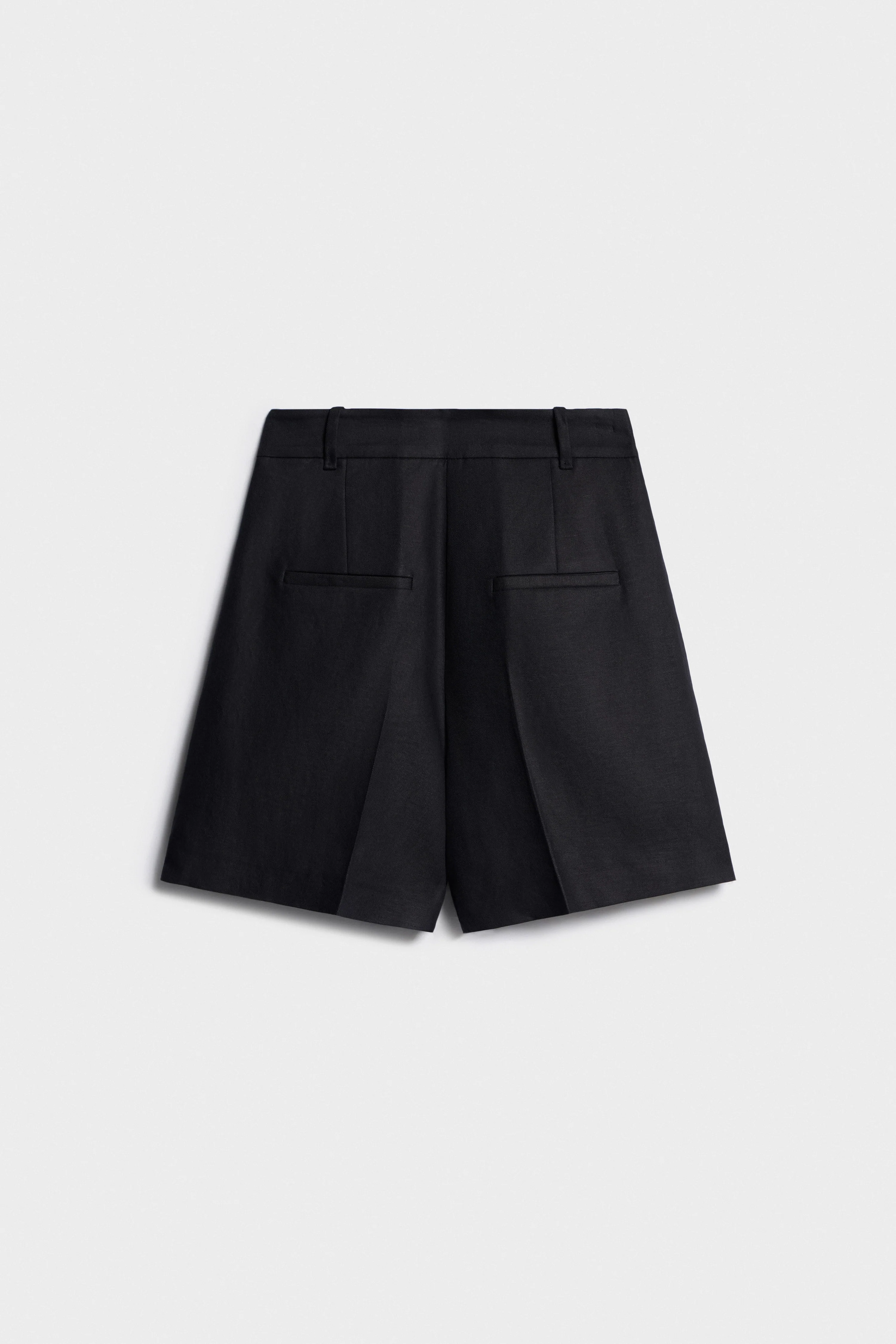 LINEN-COTTON SHORTS - Image 6
