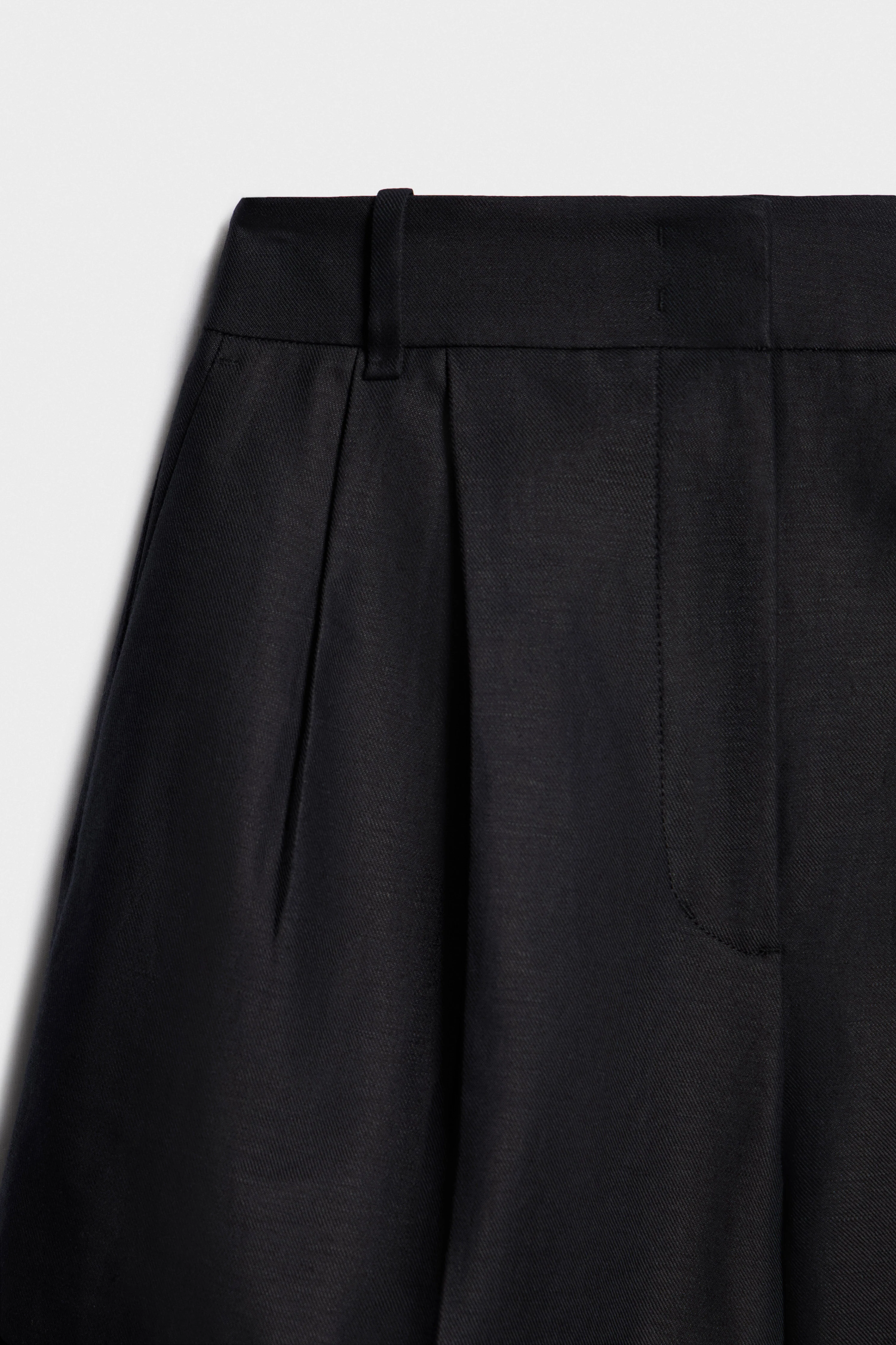 LINEN-COTTON SHORTS - Image 7