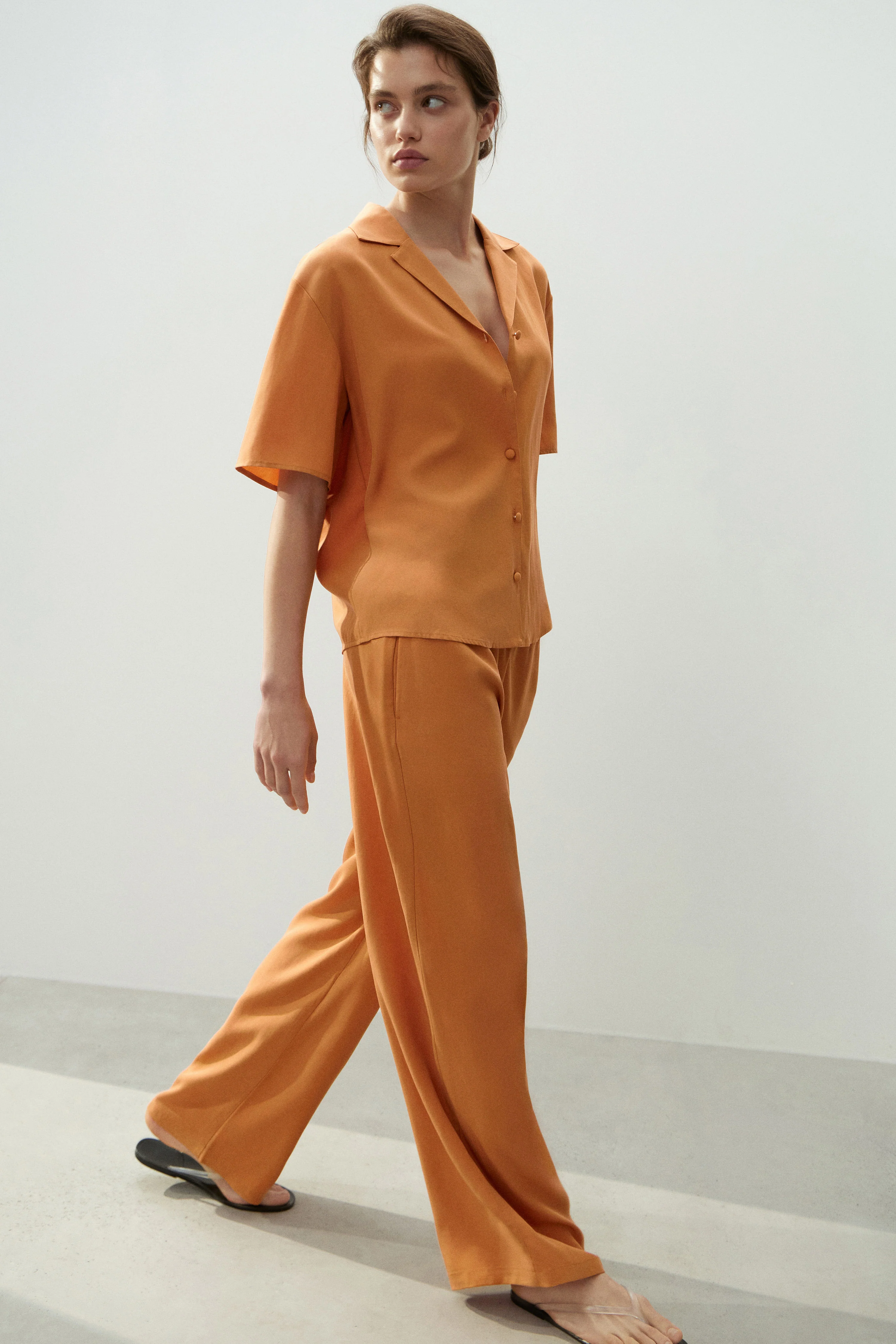 LYOCELL-LINEN STRAIGHT SHIRT - Image 3