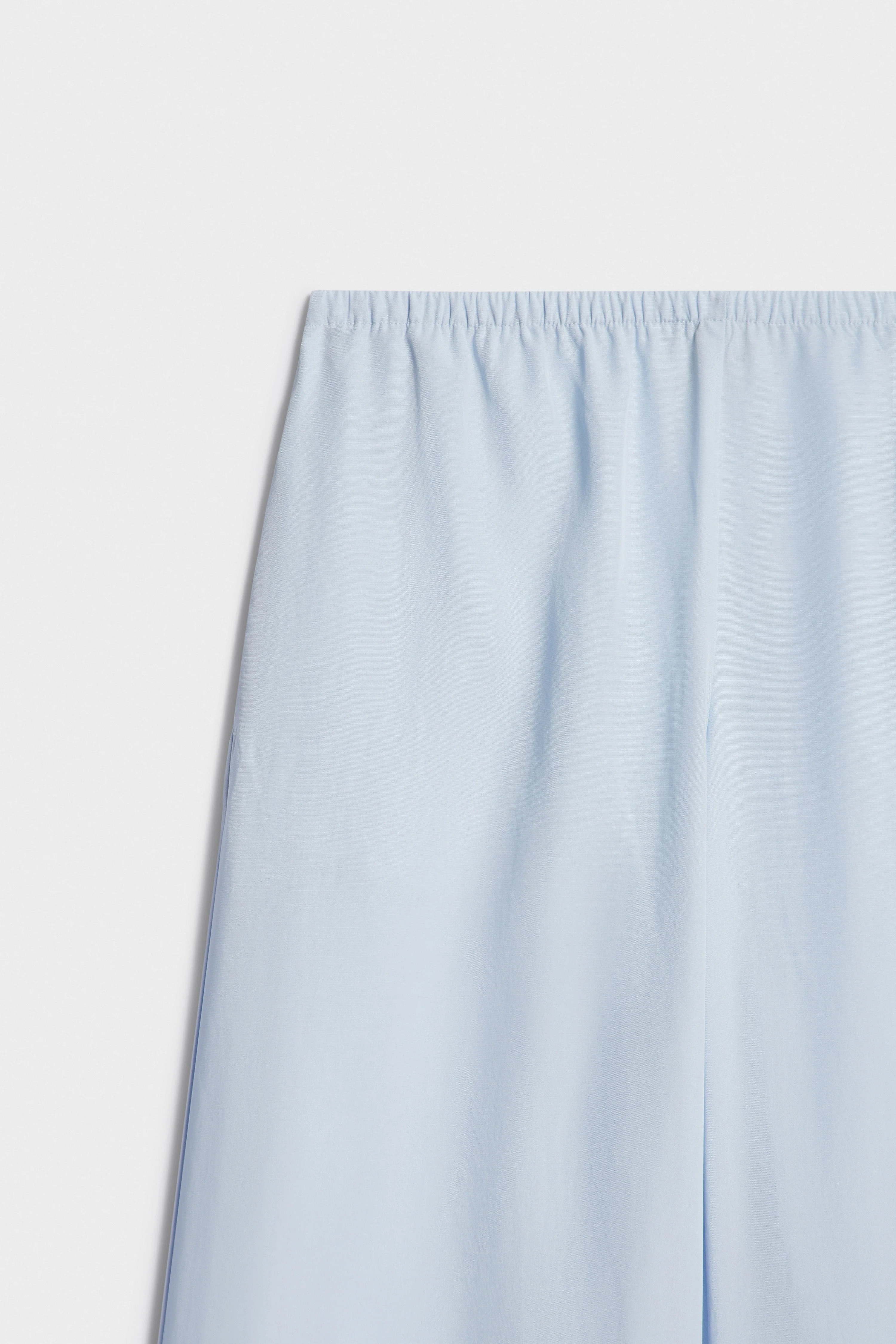 LYOCELL-LINEN STRAIGHT TROUSERS - Image 7
