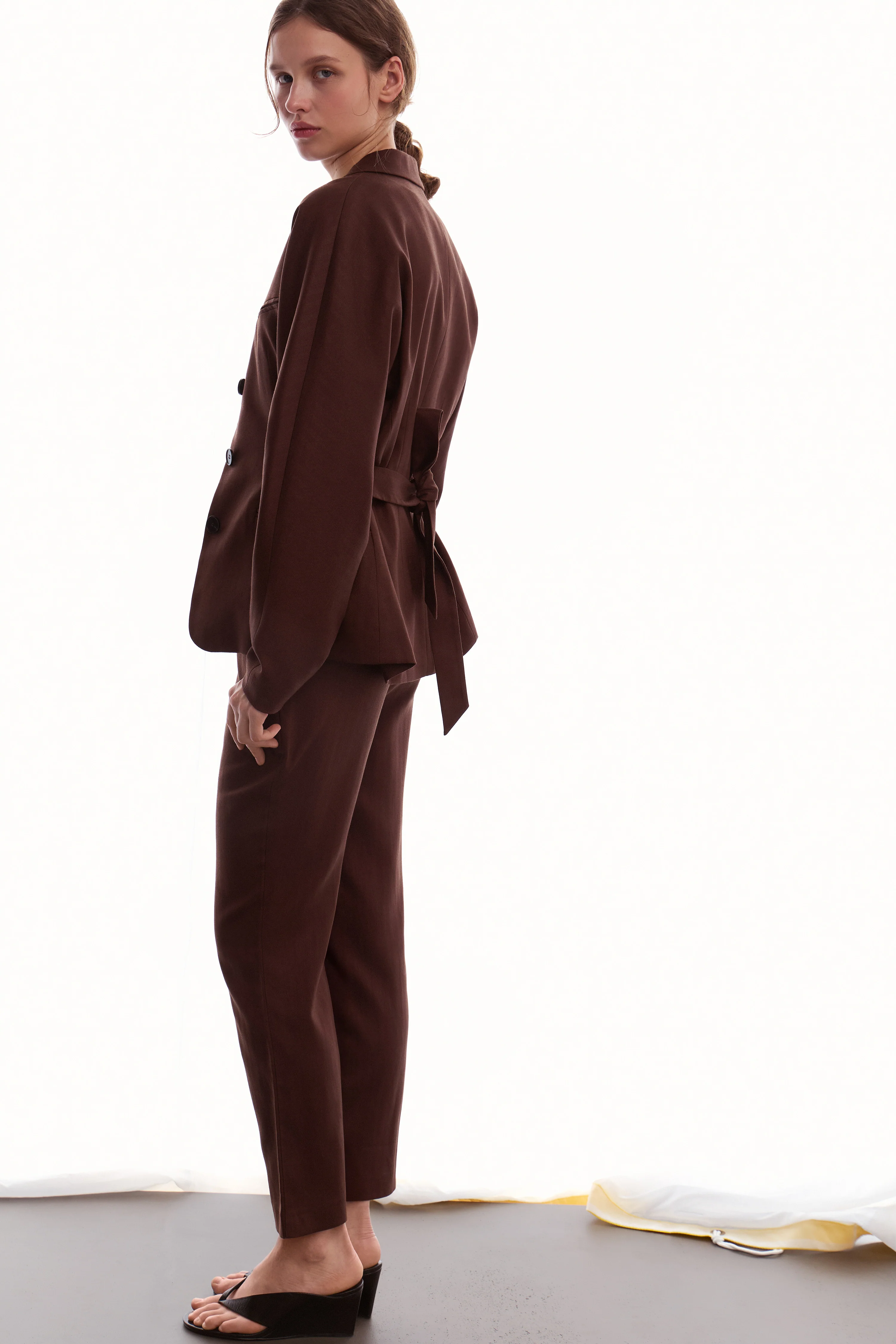 LYOCELL-LINEN TROUSERS - Image 3